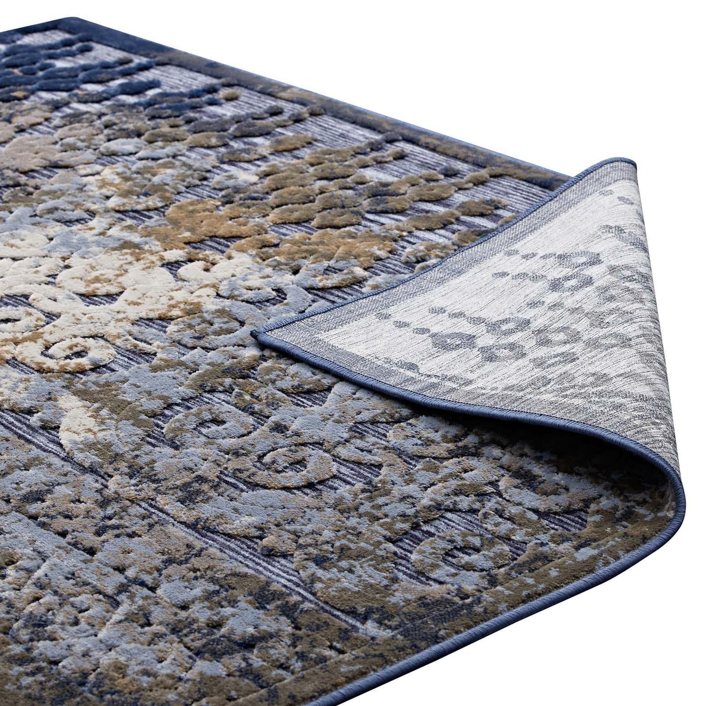Modway Kalene Distressed Vintage Turkish Area Rug FredCo