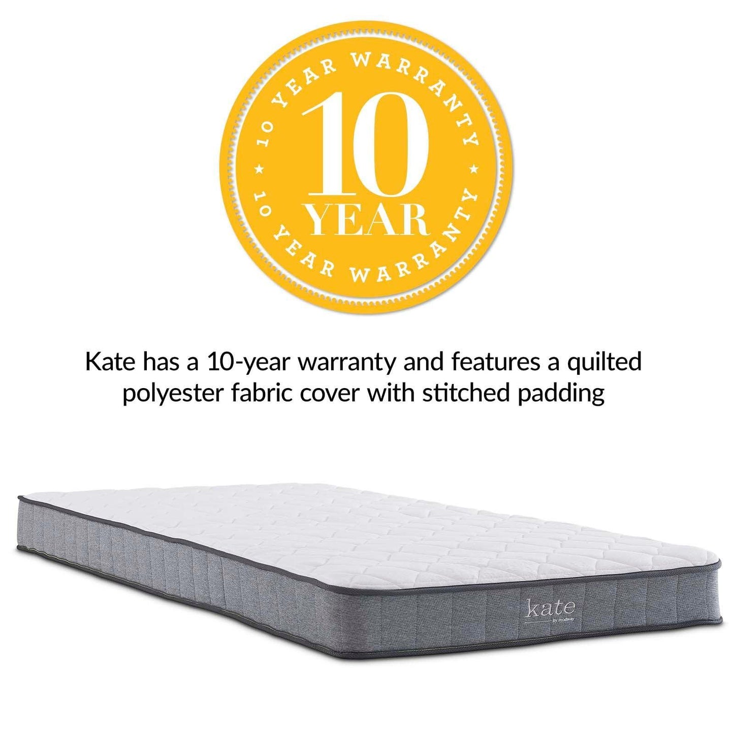 Modway Kate 6" Twin Mattress FredCo
