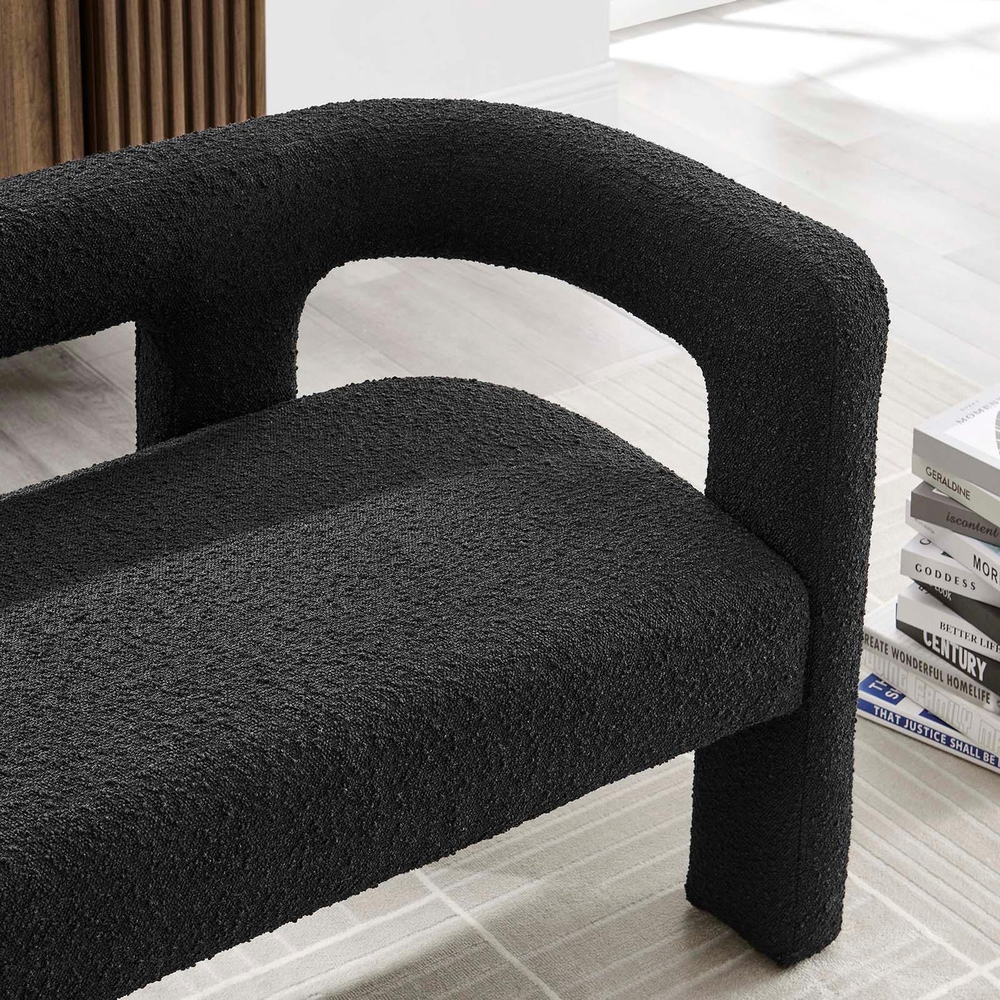 Modway Kayla Boucle Upholstered Loveseat, EEI-6477 FredCo