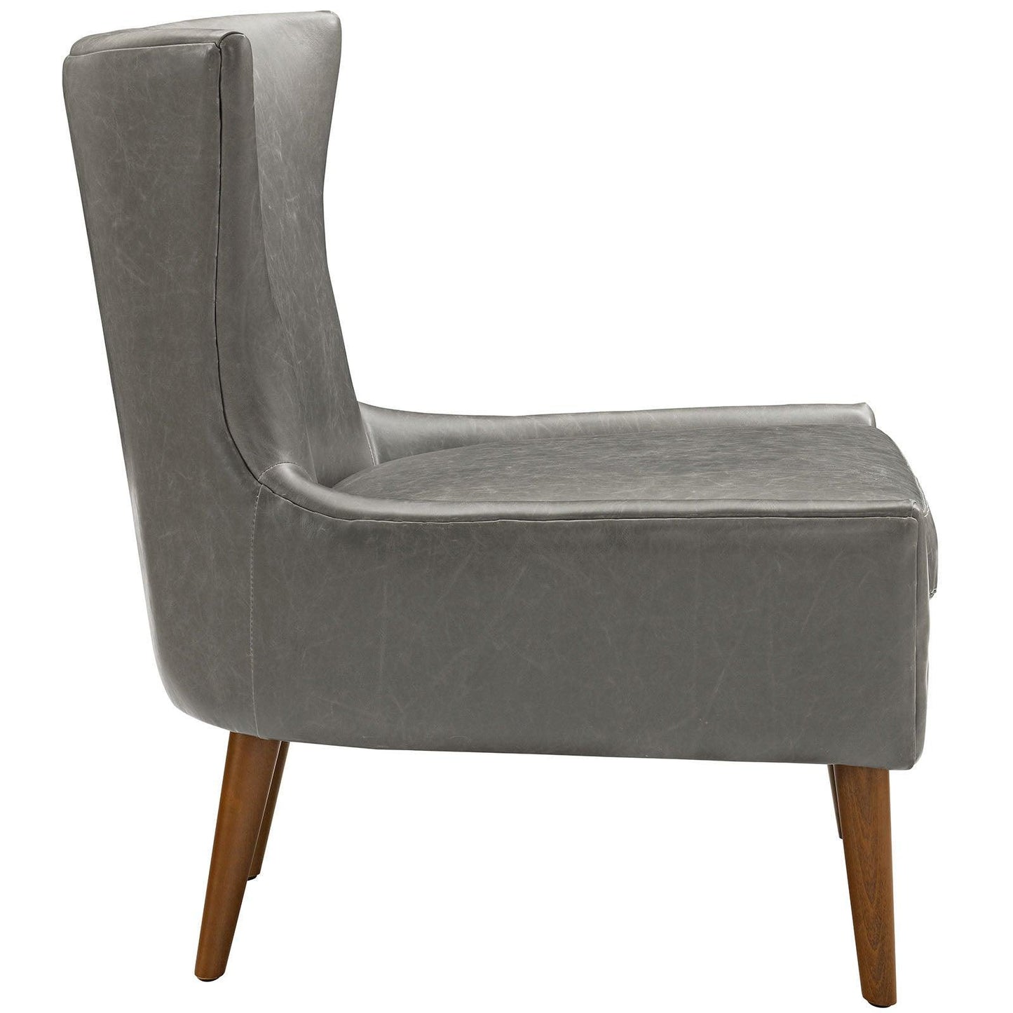 Modway Keen Upholstered Vinyl Armchair FredCo