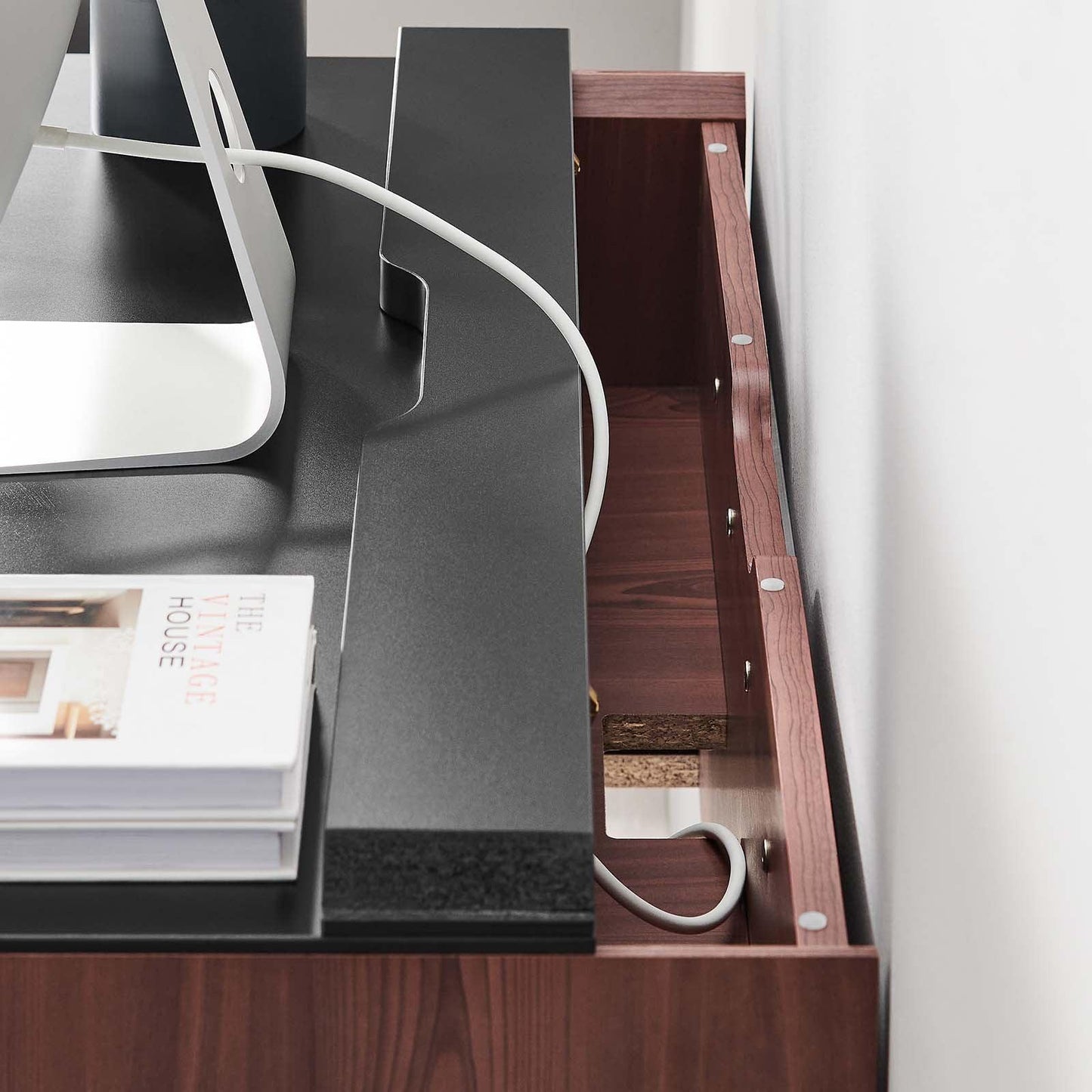 Modway Kinetic 38" Wall-Mount Office Desk FredCo