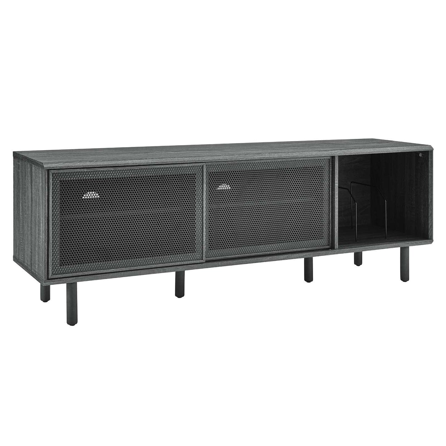 Modway Kurtis 67" TV and Vinyl Record Stand FredCo