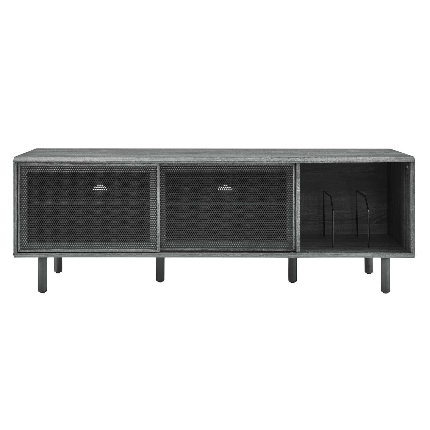 Modway Kurtis 67" TV and Vinyl Record Stand FredCo
