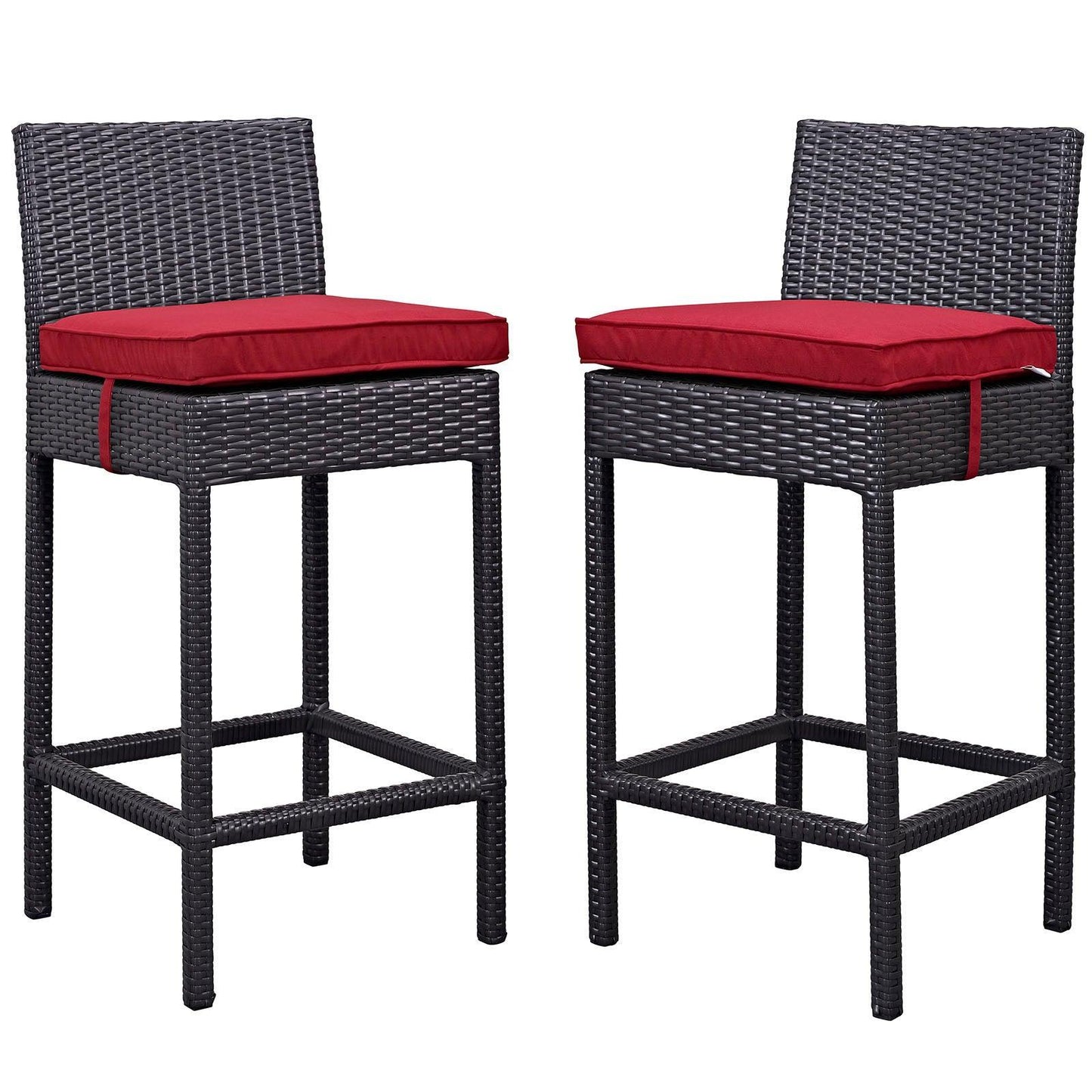 Modway Lift Bar Stool Outdoor Patio Set of 2 FredCo