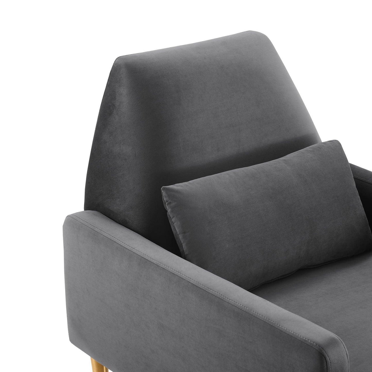 Modway Liliana Performance Velvet Armchair FredCo