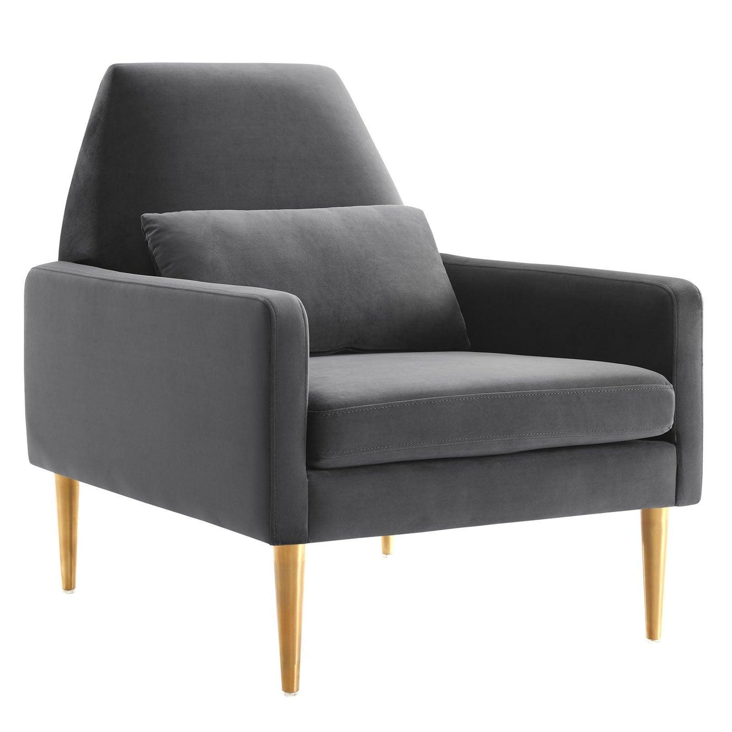 Modway Liliana Performance Velvet Armchair FredCo