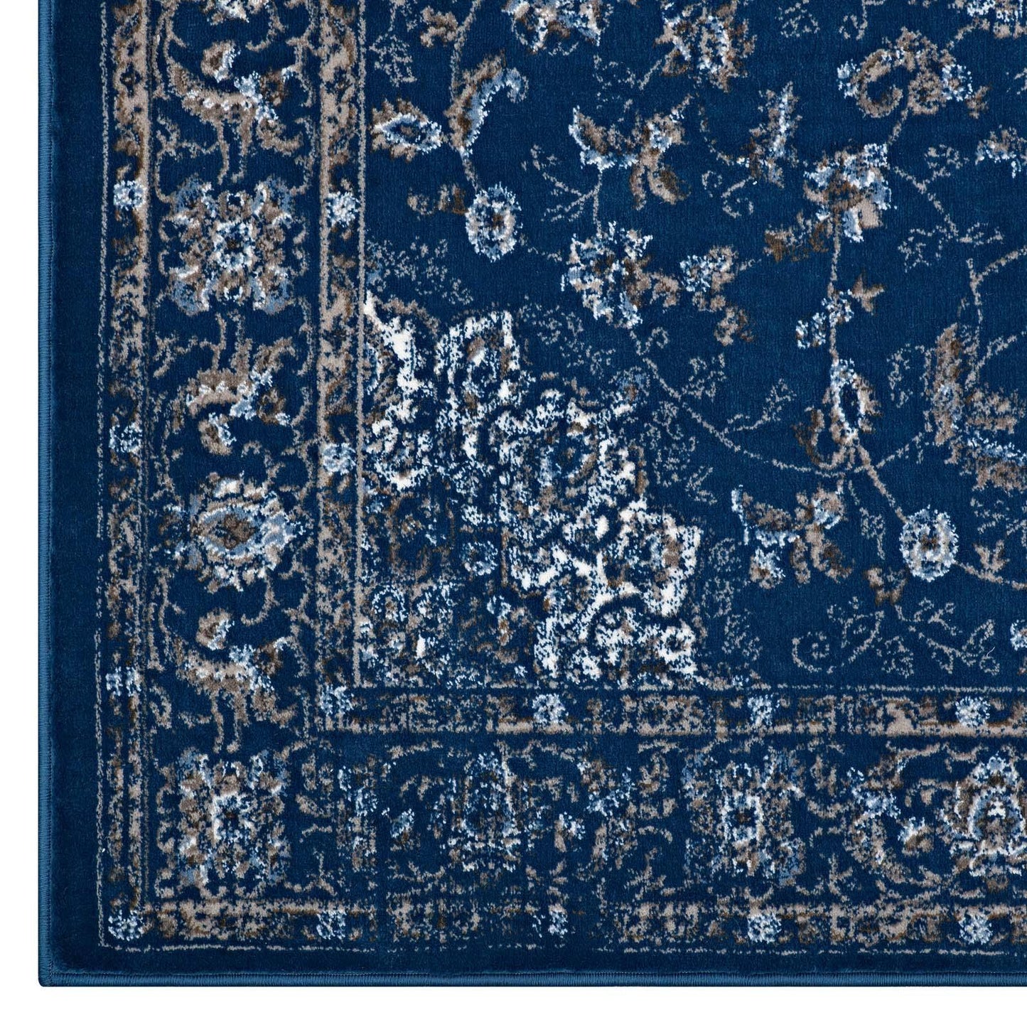 Modway Lilja Distressed Vintage Persian Medallion Area Rug FredCo