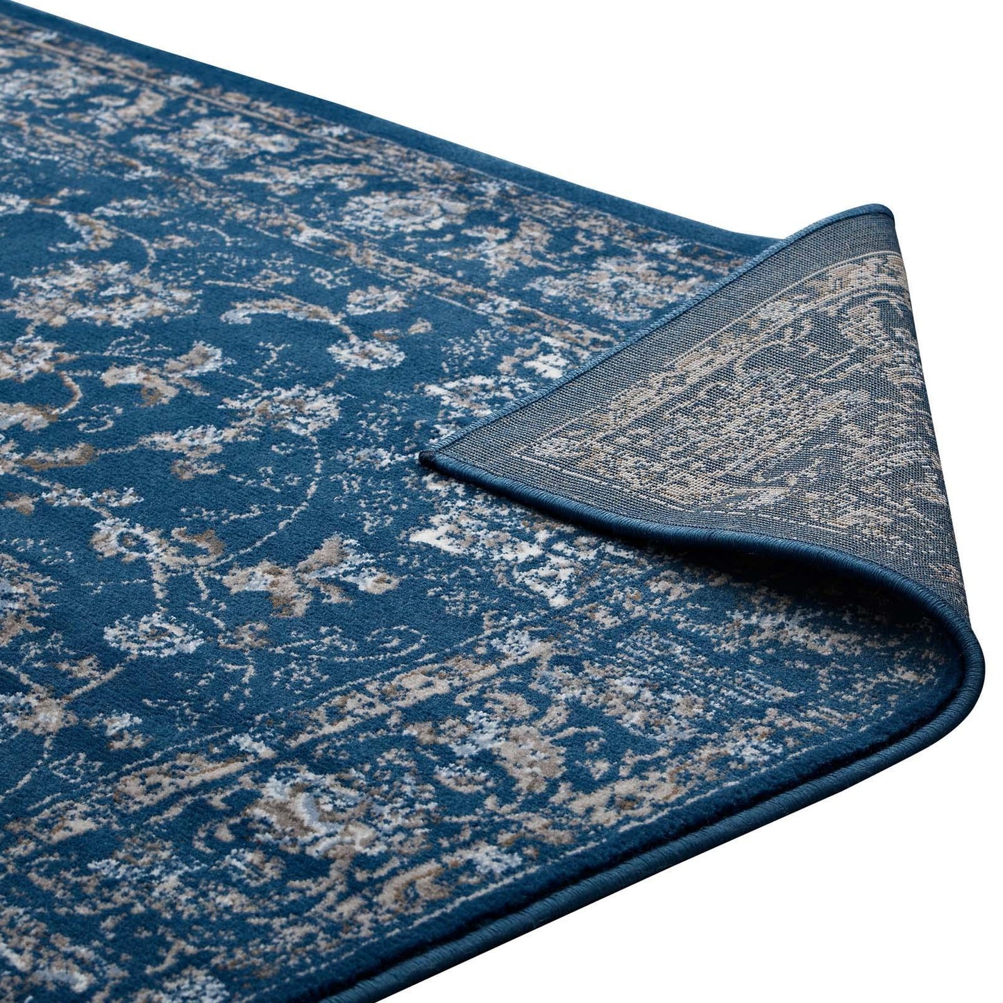 Modway Lilja Distressed Vintage Persian Medallion Area Rug FredCo