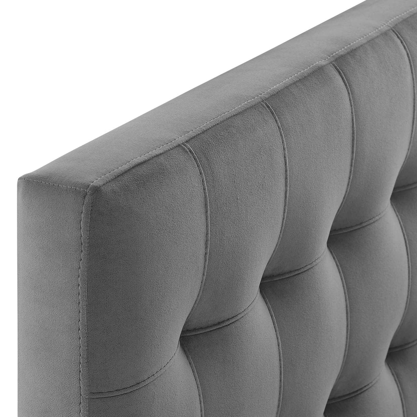 Modway Lily Biscuit Tufted Twin Performance Velvet Headboard FredCo