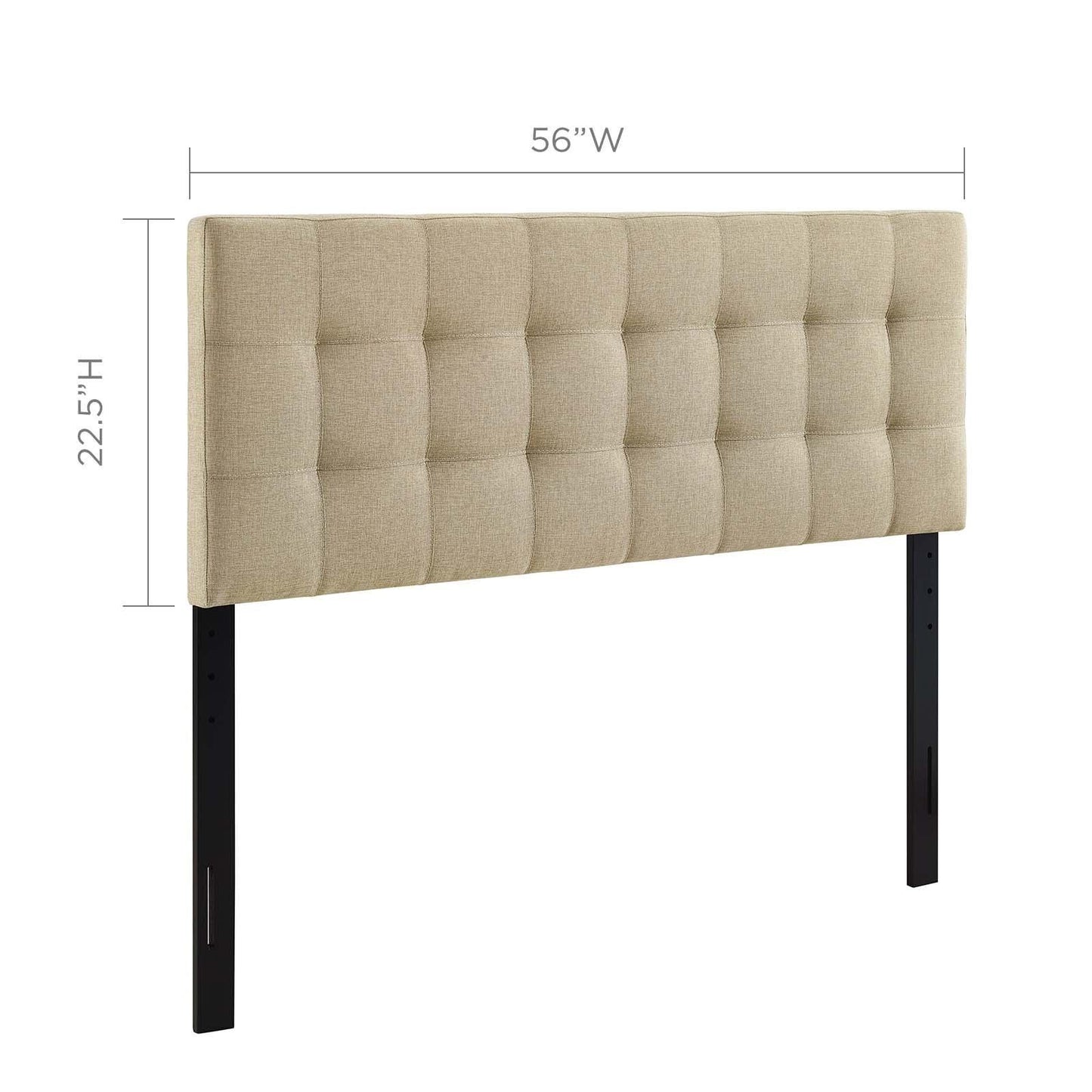 Modway Lily Full Upholstered Fabric Headboard FredCo