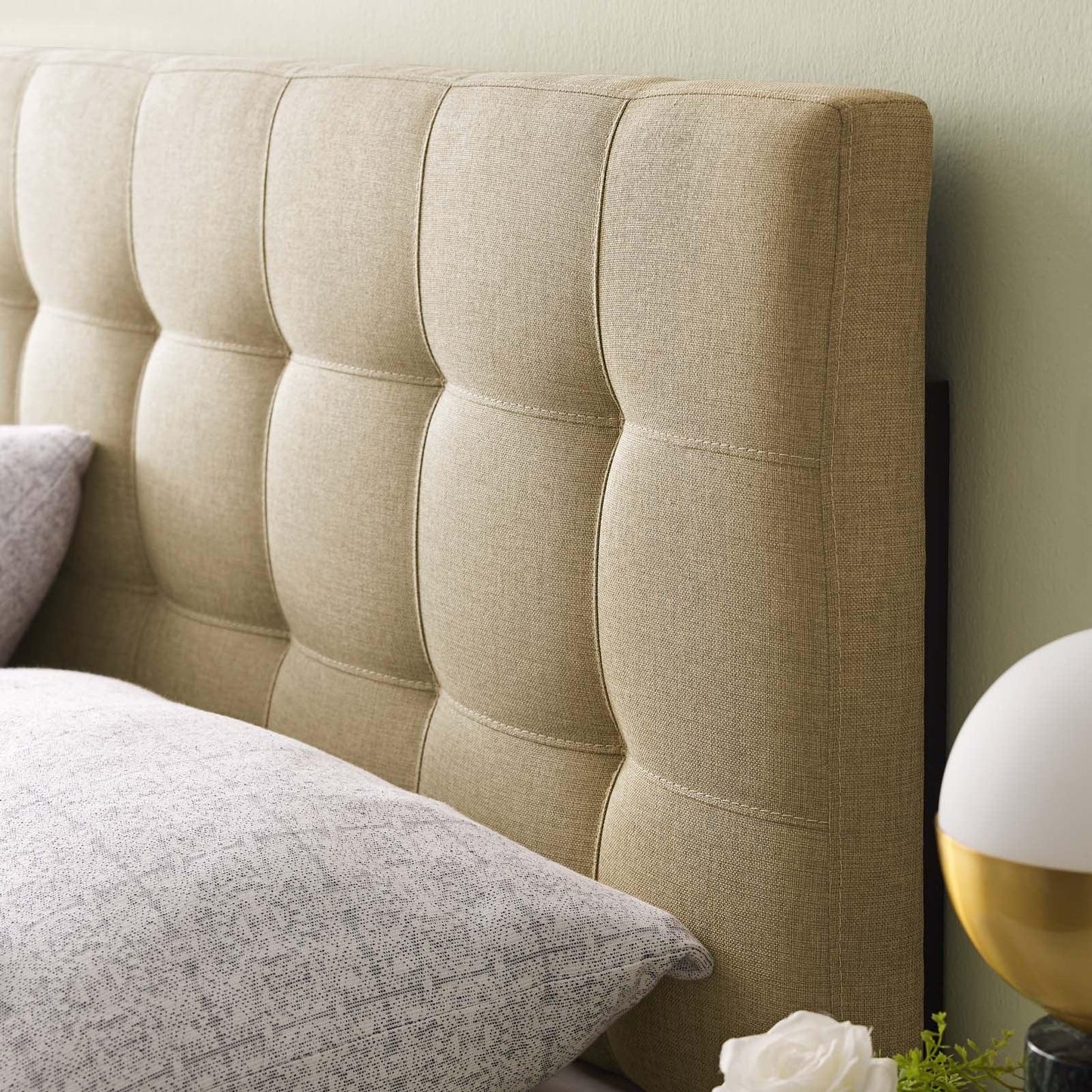 Modway Lily Full Upholstered Fabric Headboard FredCo