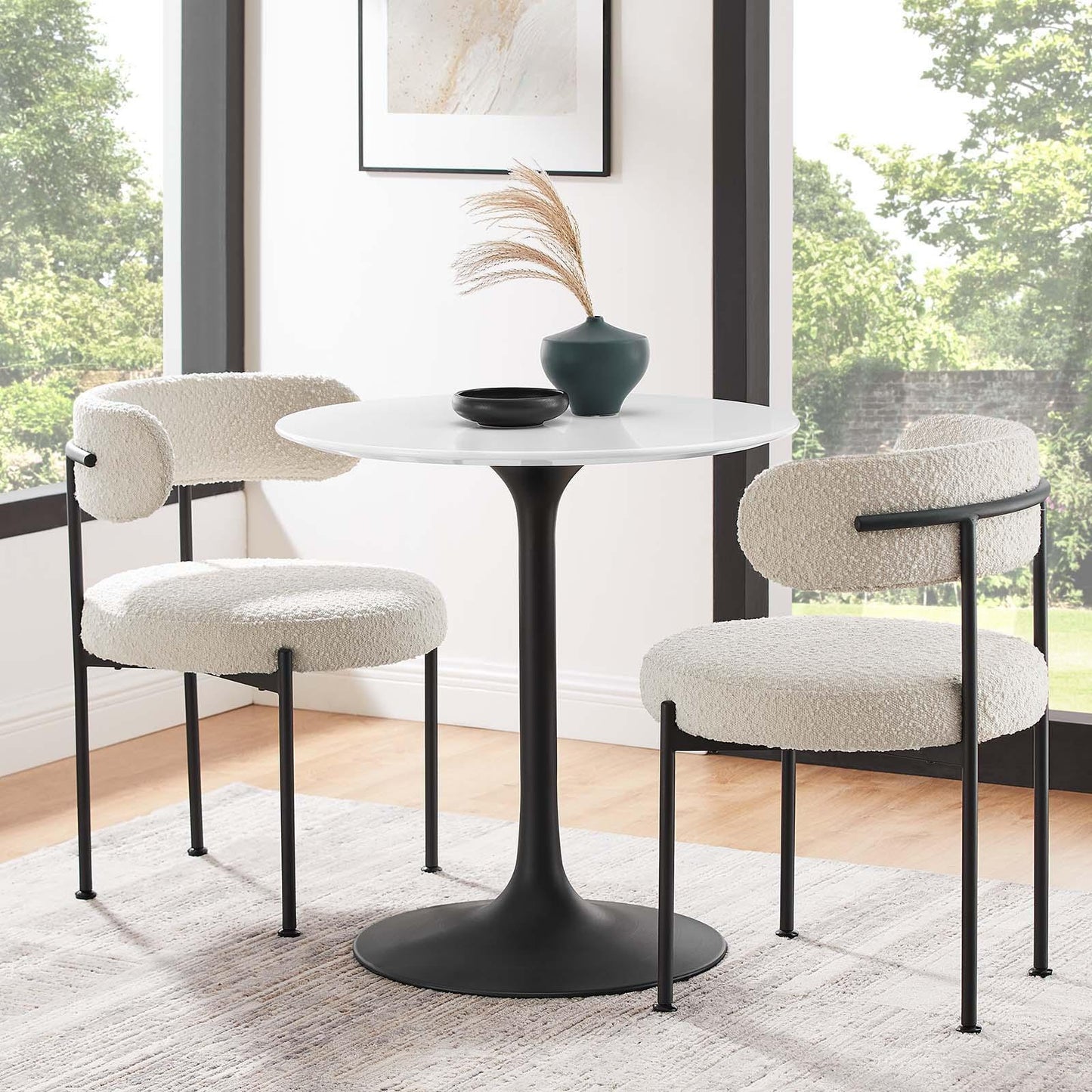 Modway Lippa 28" Round Dining Table, EEI-3510 FredCo