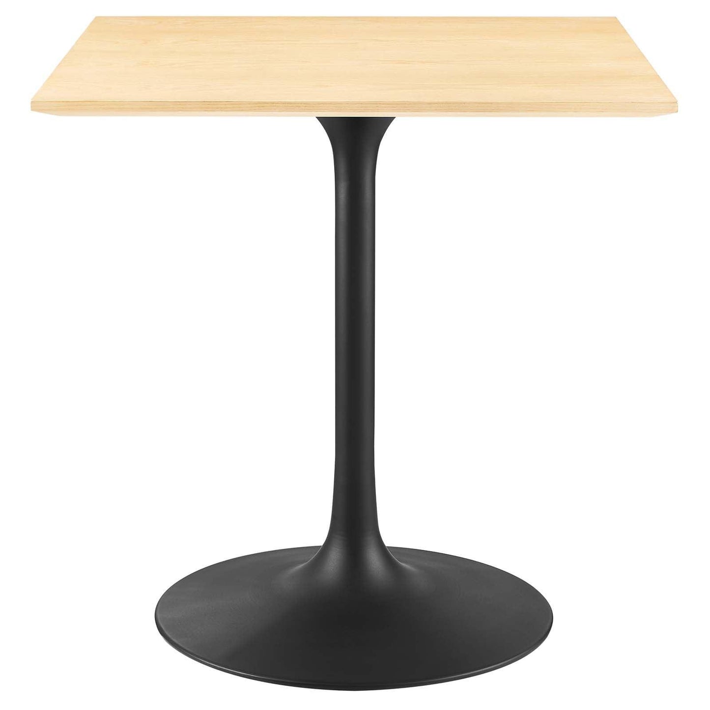 Modway Lippa 28" Square Wood Grain Square Dining Table FredCo
