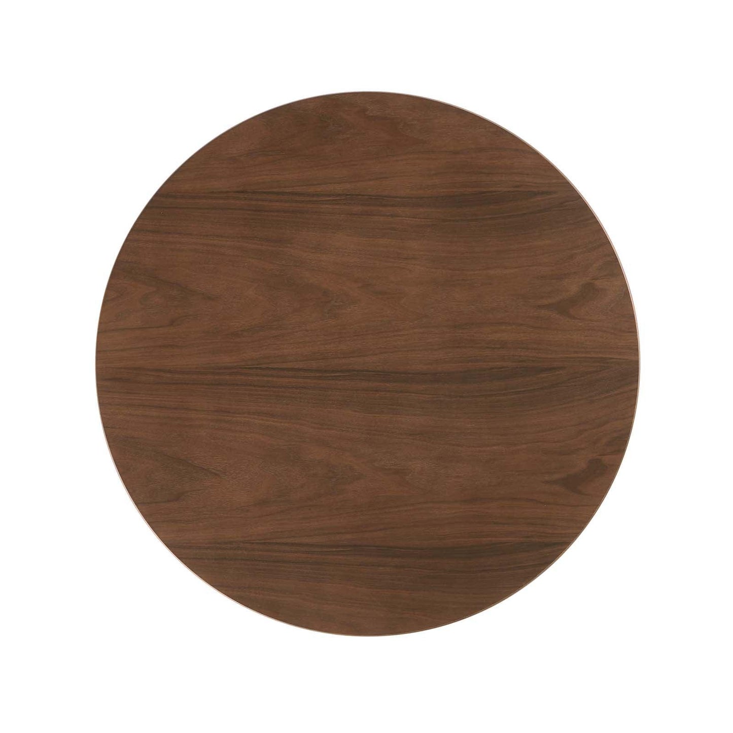 Modway Lippa 36" Round Walnut Dining Table FredCo