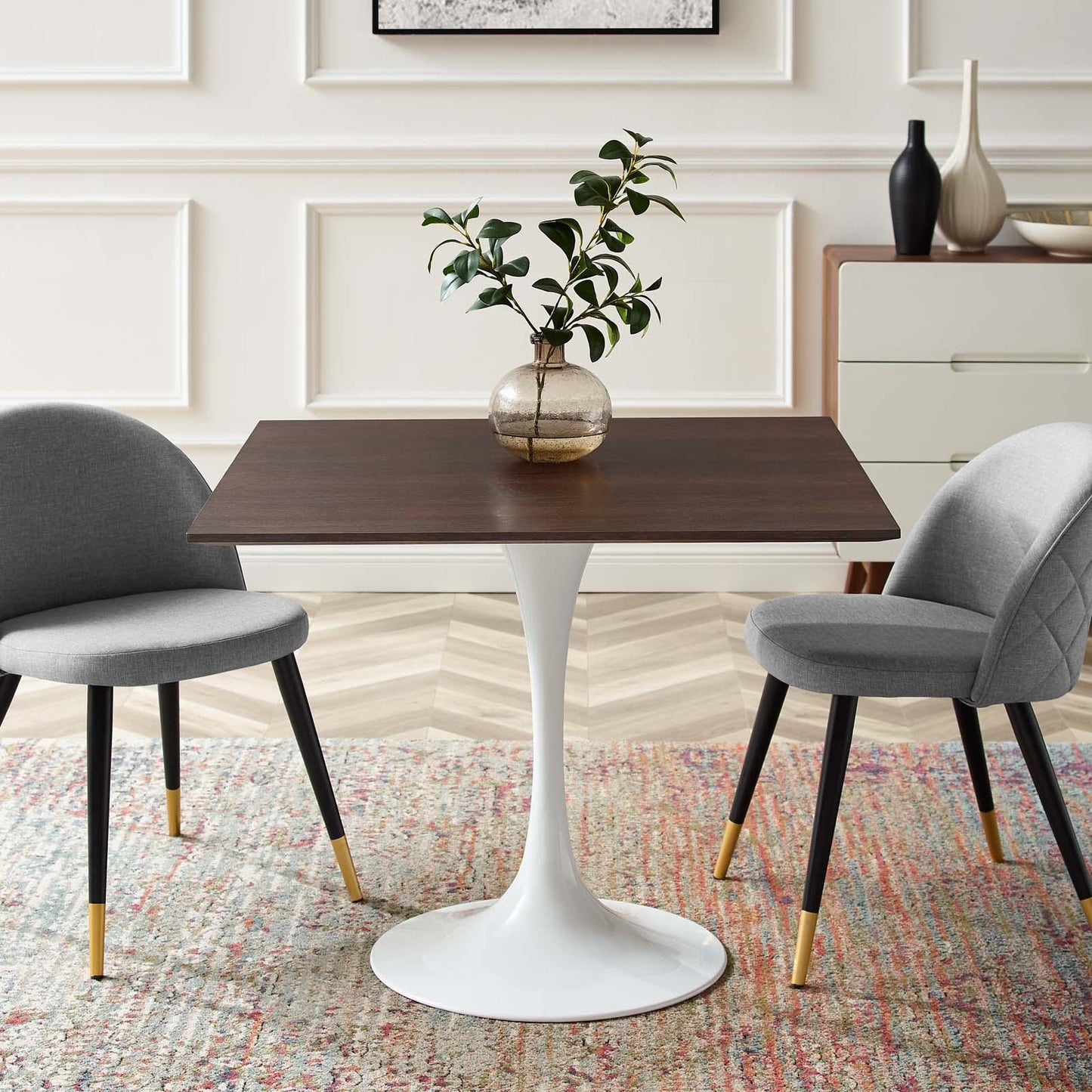 Modway Lippa 36" Square Dining Table FredCo