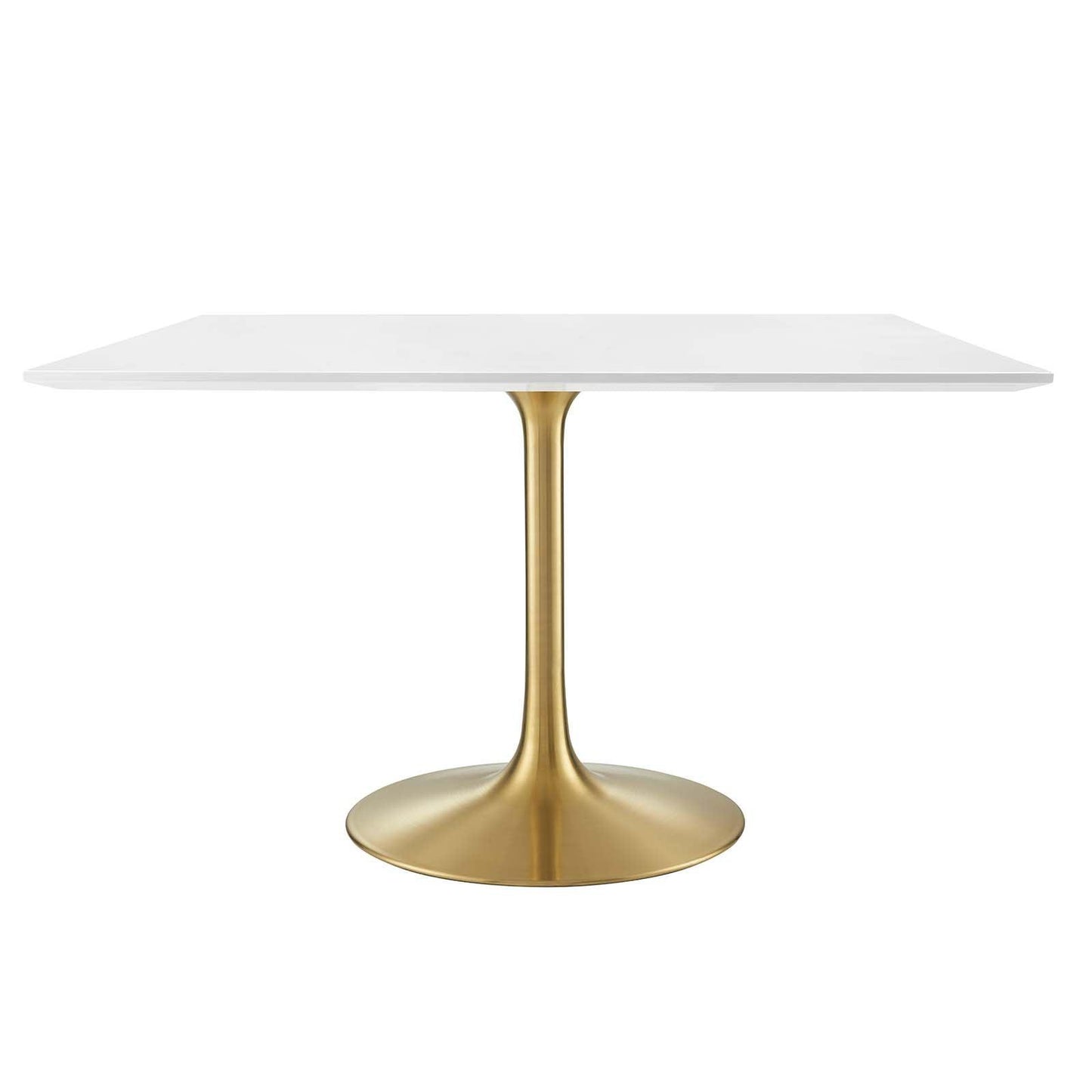 Modway Lippa 48" Square Wood Top Dining Table, EEI-3230 FredCo