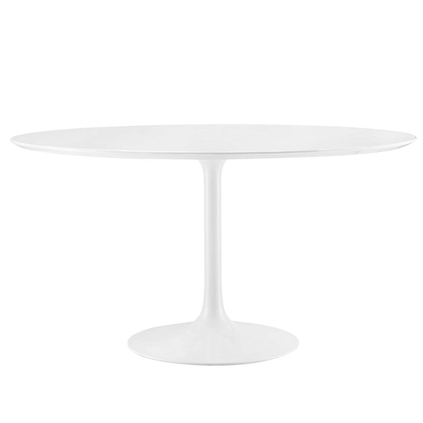 Modway Lippa 54" Round Wood Top Dining Table FredCo