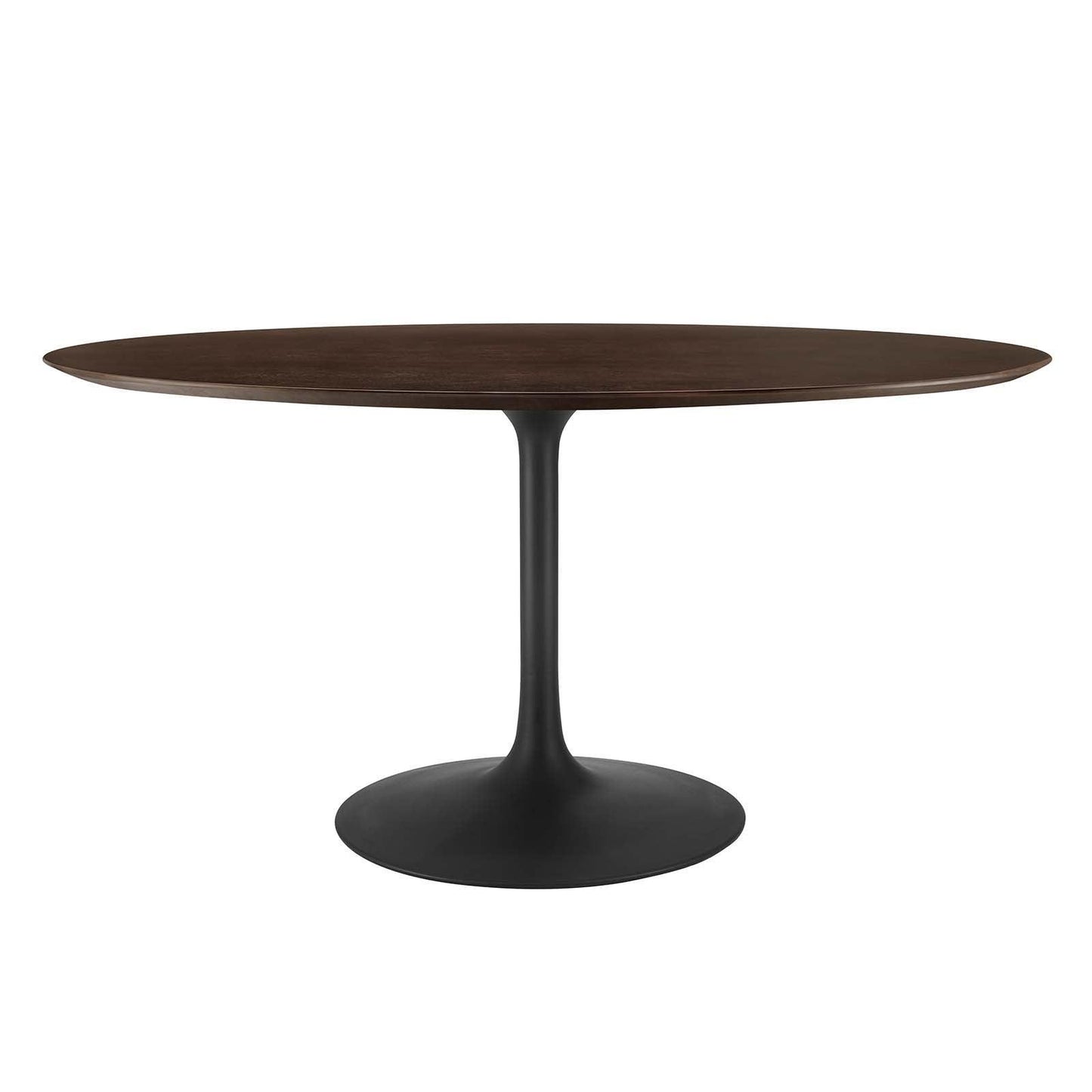 Modway Lippa 60" Oval Wood Grain Dining Table FredCo