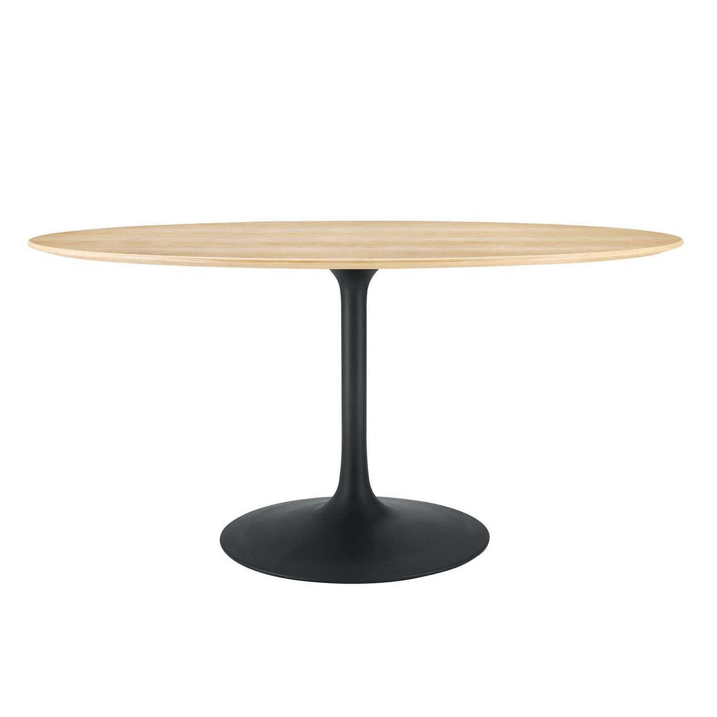 Modway Lippa 60" Oval Wood Grain Dining Table FredCo