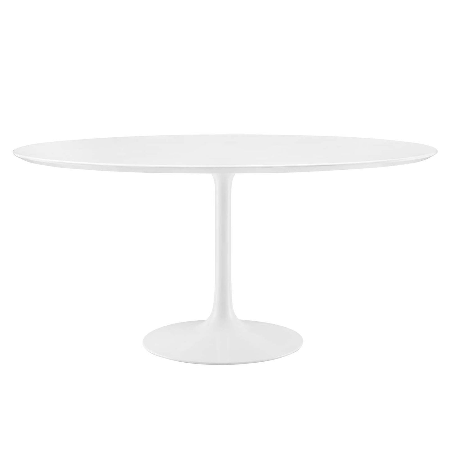 Modway Lippa 60" Round Wood Top Dining Table FredCo