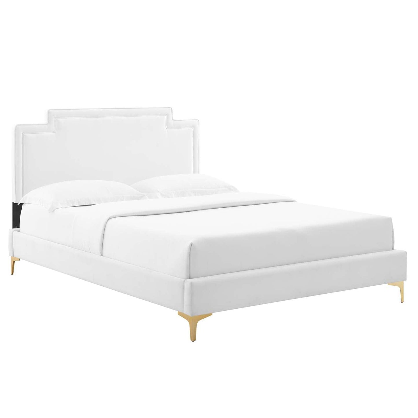 Modway Liva Performance Velvet Twin Bed FredCo