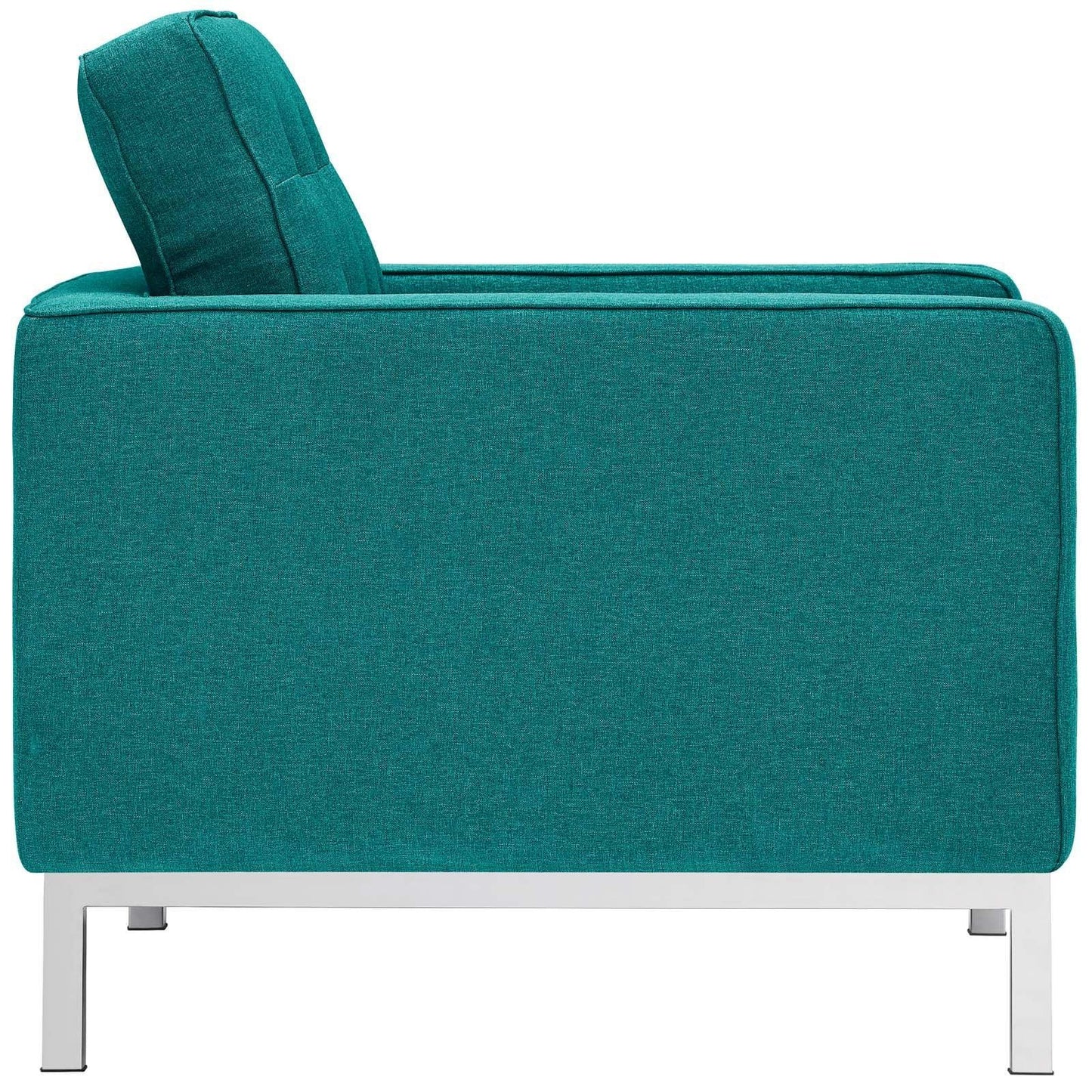 Modway Loft Armchairs Upholstered Fabric Set of 2 FredCo