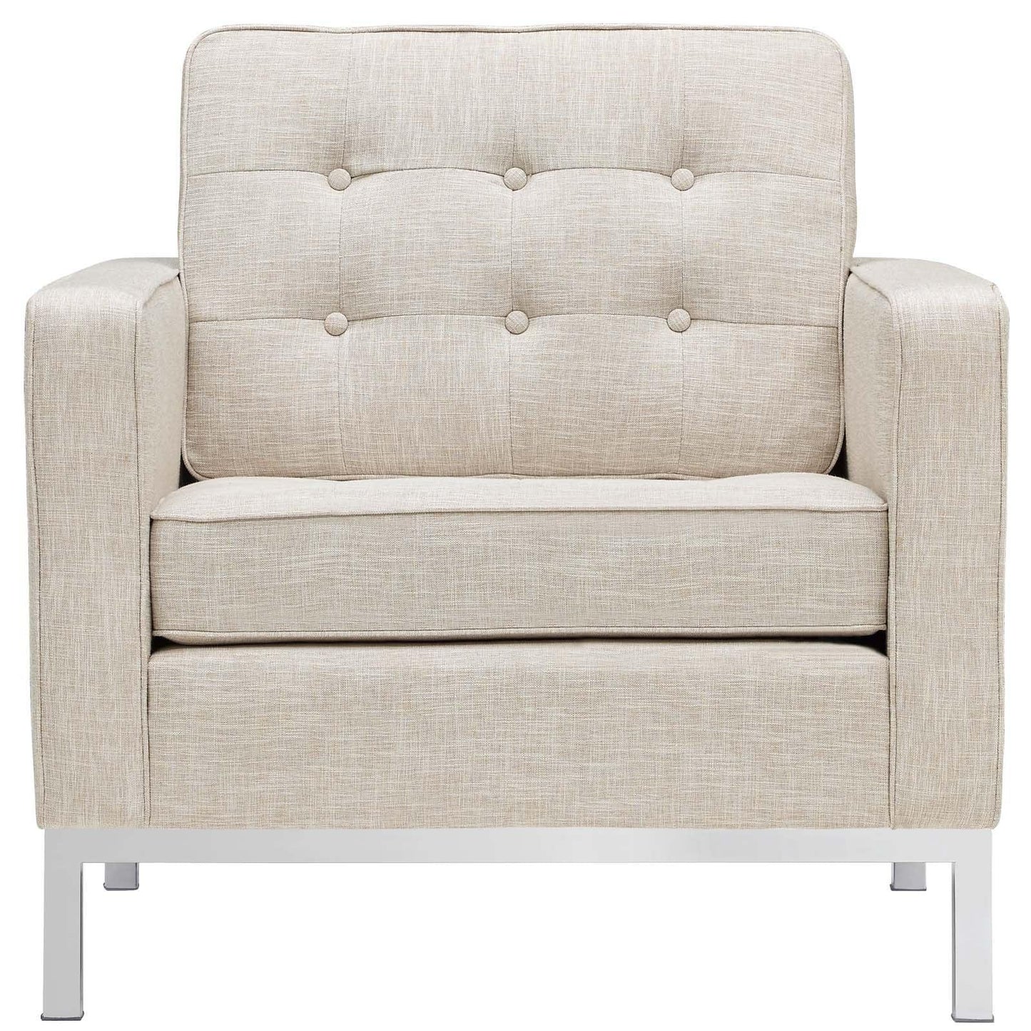 Modway Loft Upholstered Fabric Armchair FredCo