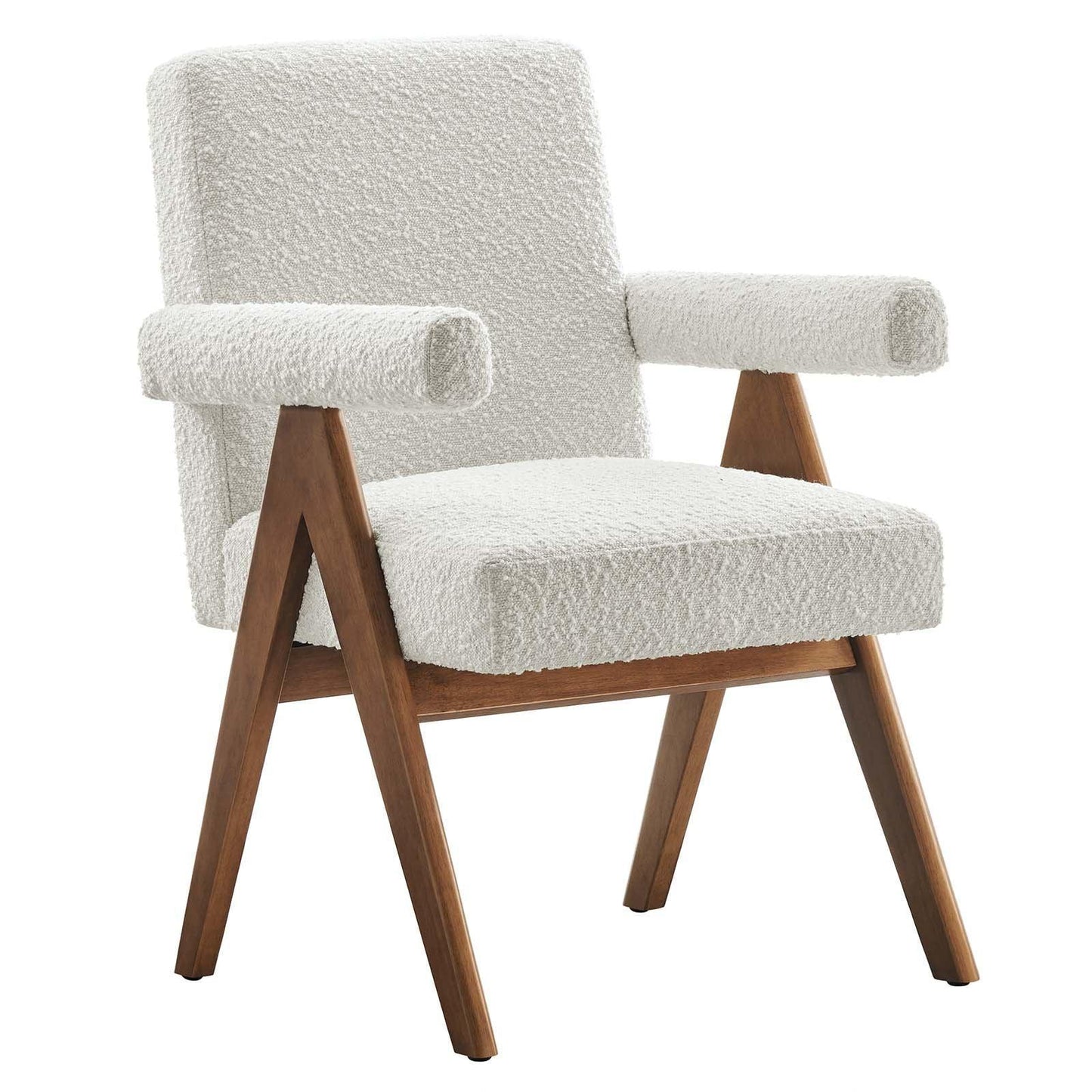 Modway Lyra Boucle Fabric Dining Room Chair - Set of 2, EEI-6506 FredCo