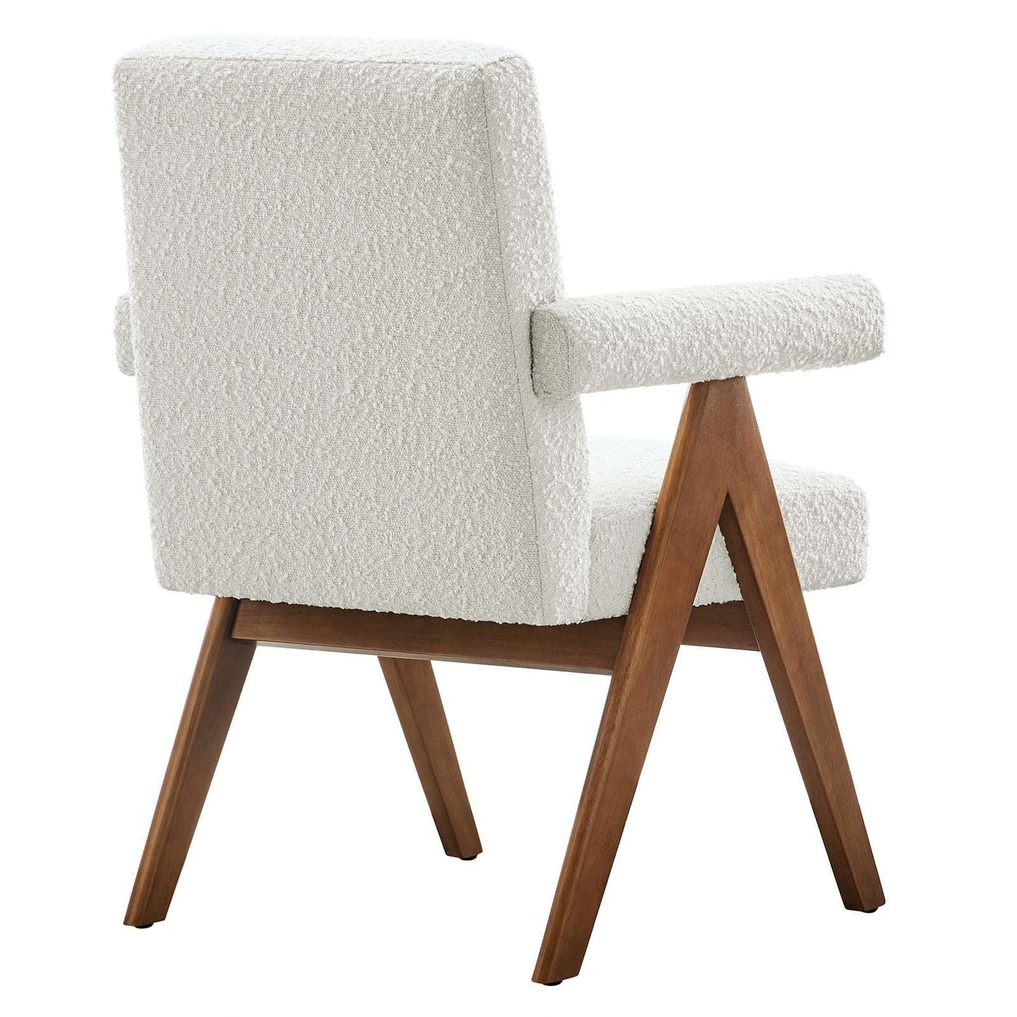 Modway Lyra Boucle Fabric Dining Room Chair - Set of 2, EEI-6506 FredCo