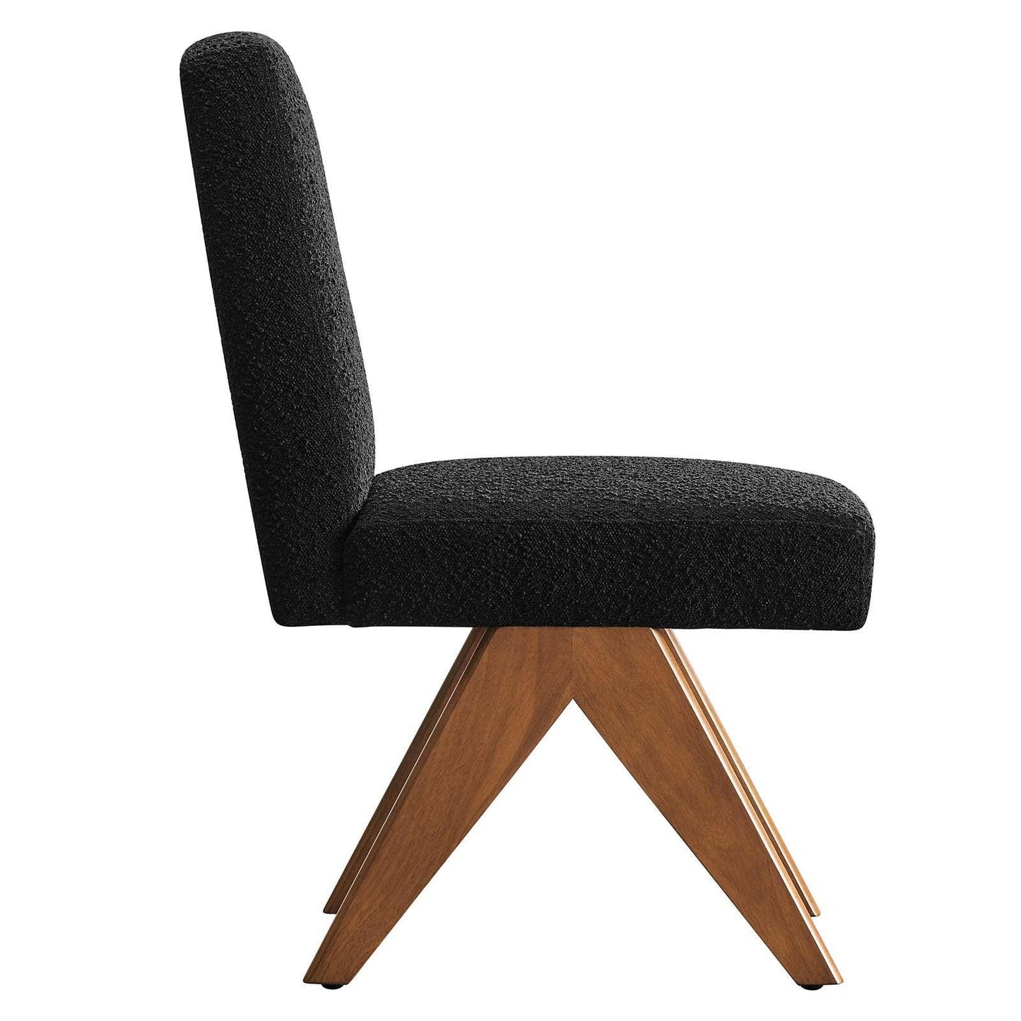 Modway Lyra Boucle Fabric Dining Room Side Chair - Set of 2, EEI-6508 FredCo