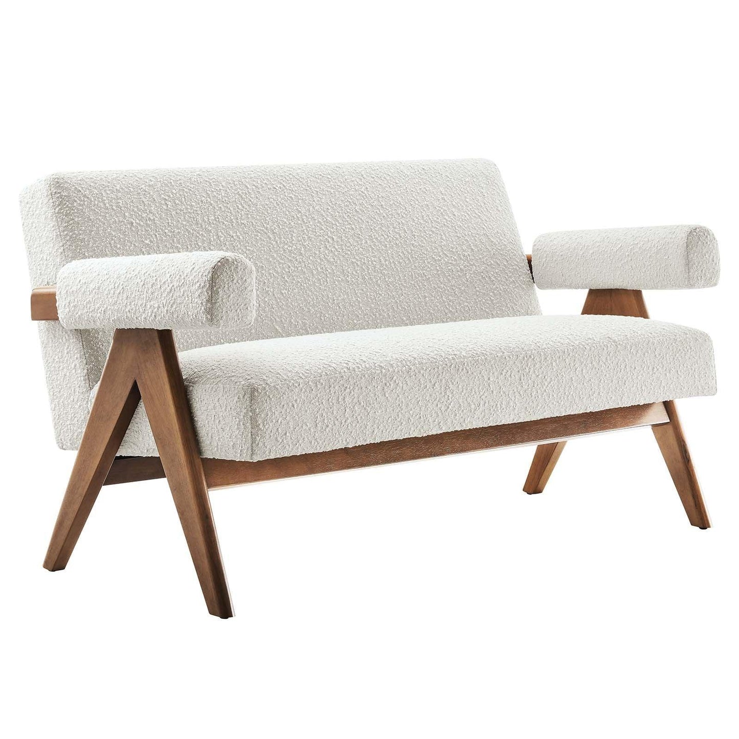 Modway Lyra Boucle Fabric Loveseat, EEI-6504 FredCo