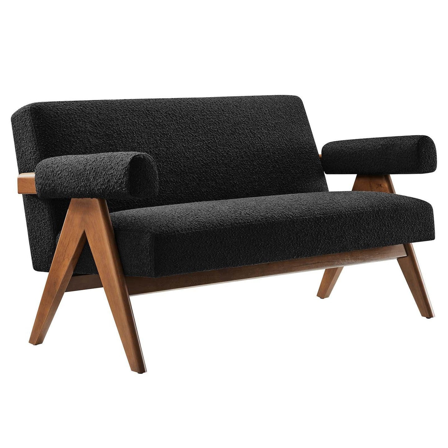 Modway Lyra Boucle Fabric Loveseat, EEI-6504 FredCo
