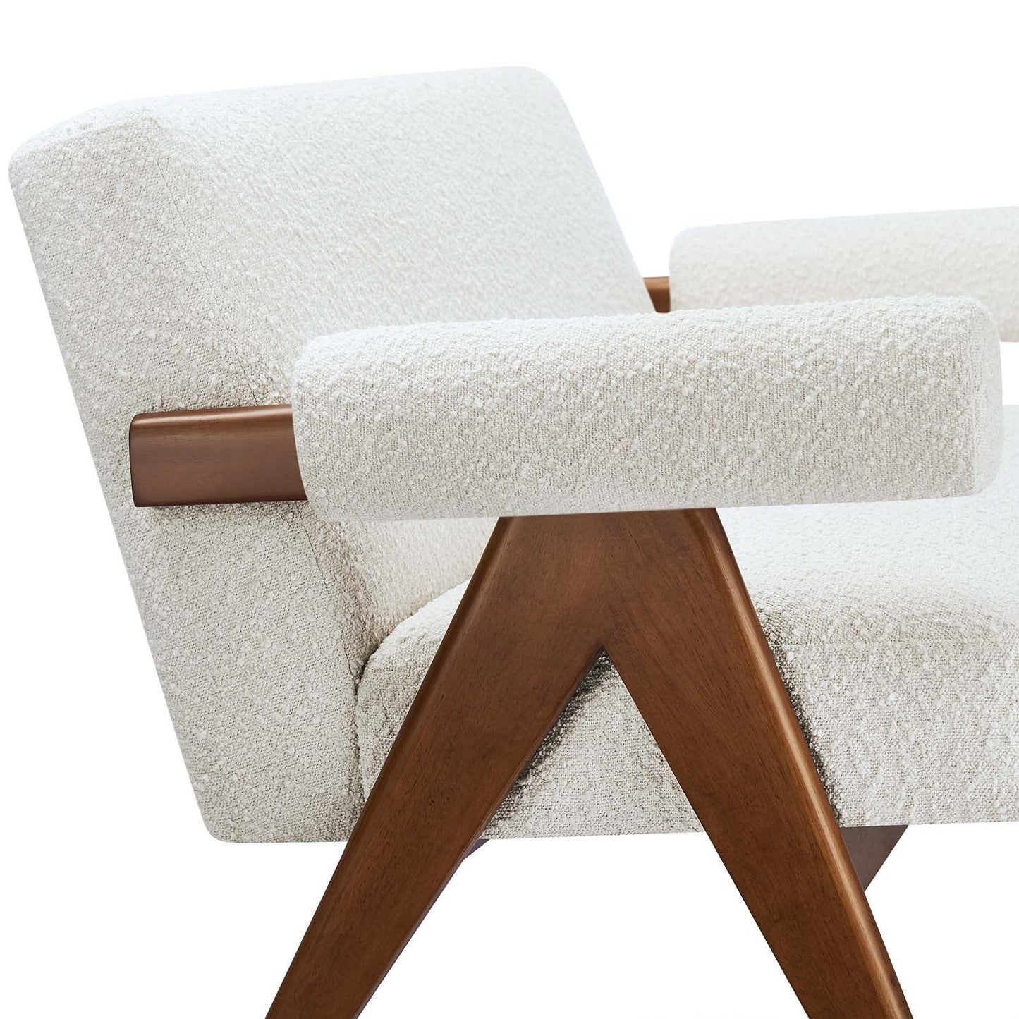 Modway Lyra Boucle Fabric Loveseat, EEI-6504 FredCo