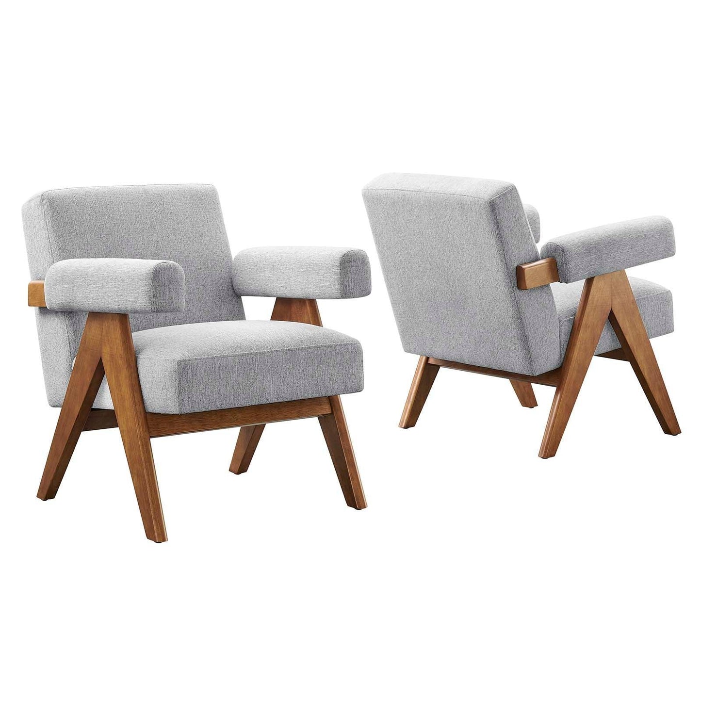 Modway Lyra Fabric Armchair - Set of 2, EEI-6704 FredCo