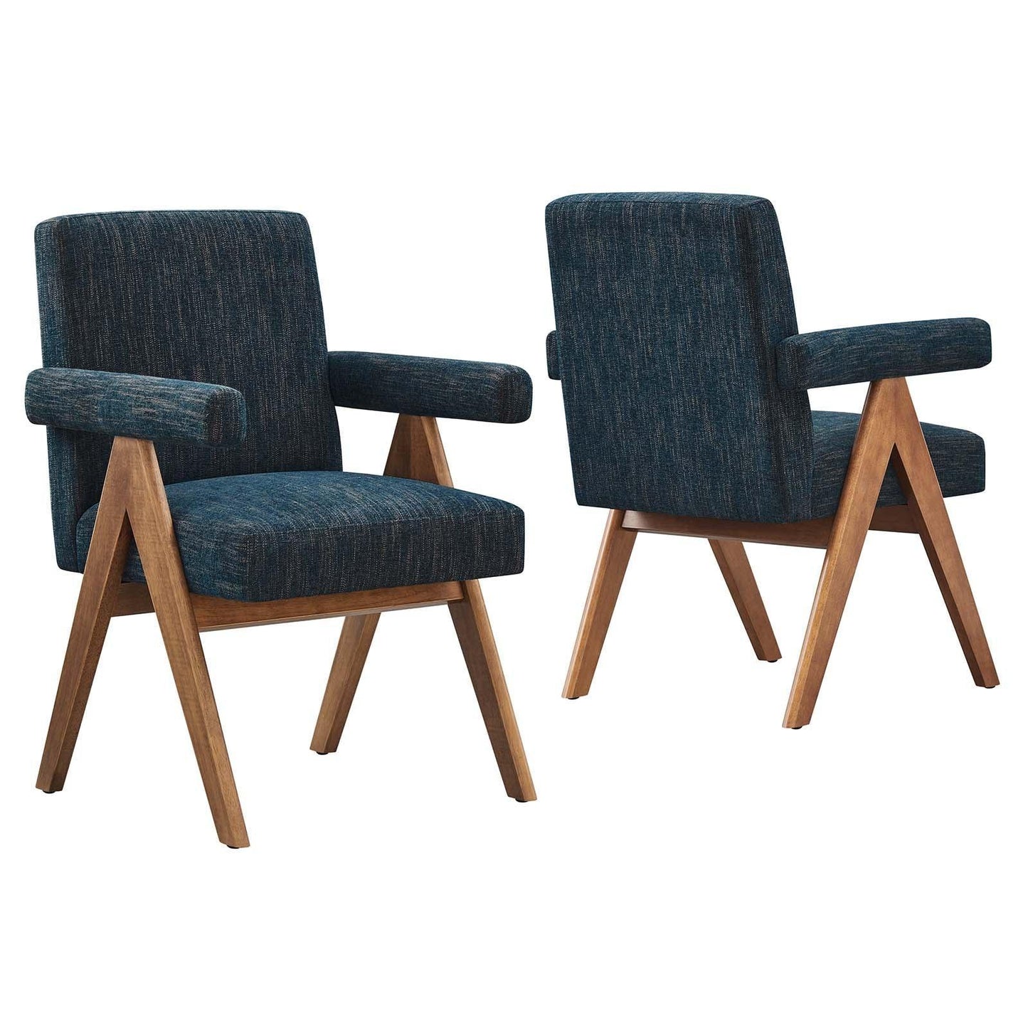 Modway Lyra Fabric Dining Room Chair - Set of 2, EEI-6507 FredCo