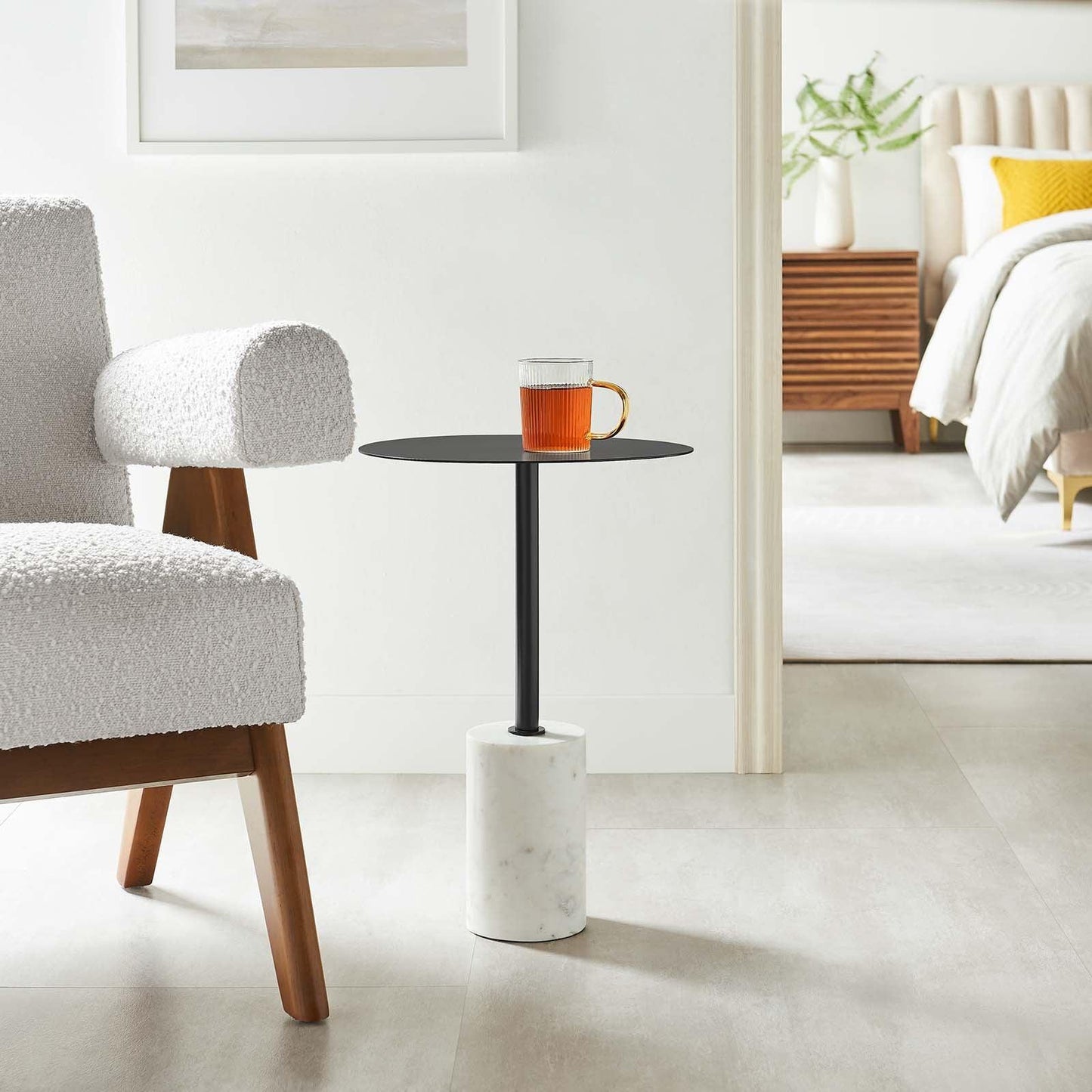 Modway Lyric Round Side Table FredCo