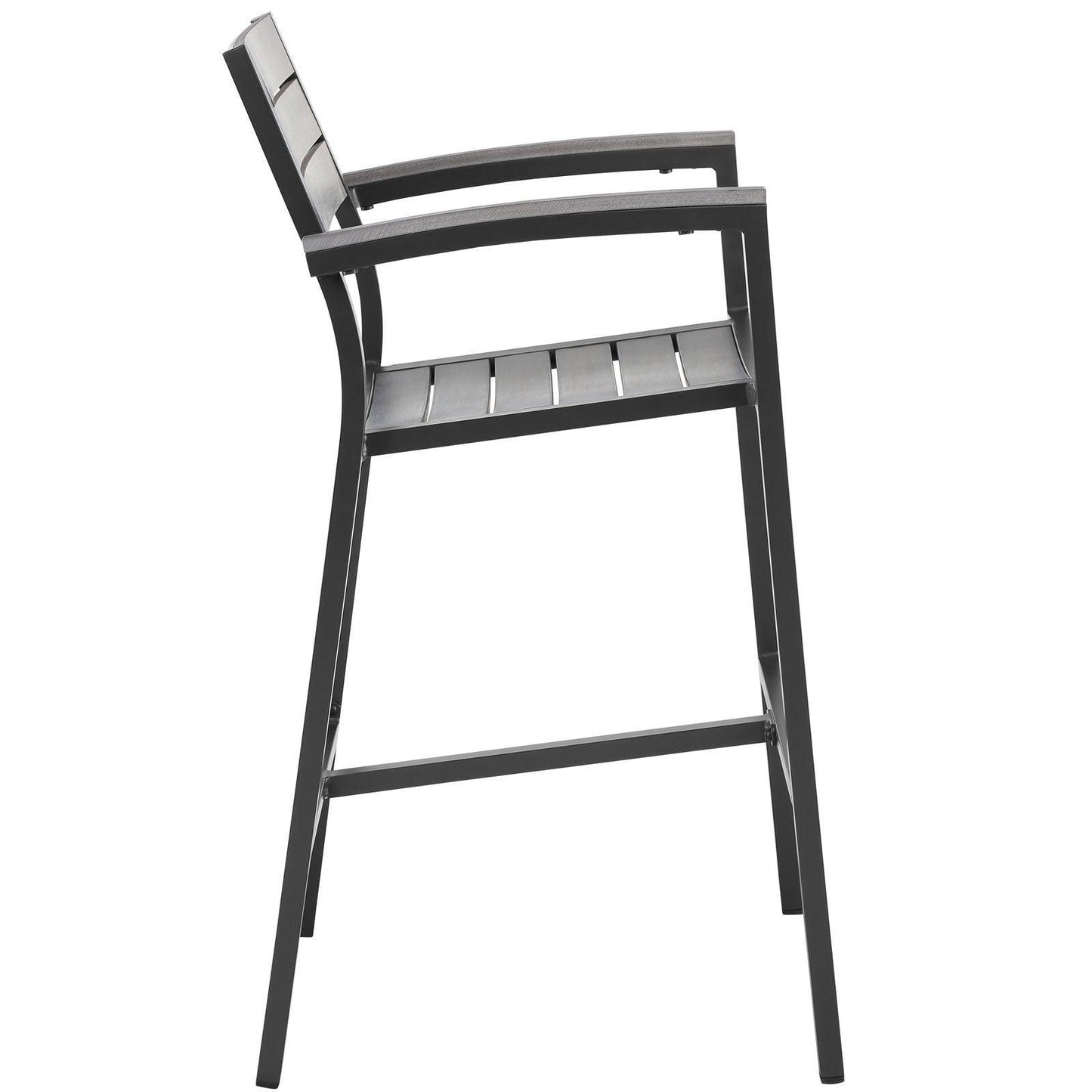 Modway Maine Bar Stool Outdoor Patio Set of 2 FredCo