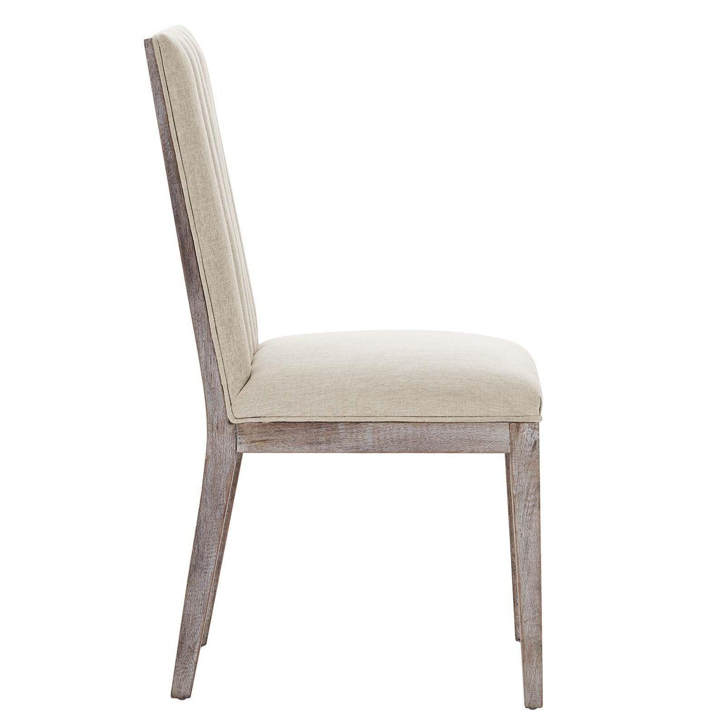 Modway Maisonette French Vintage Tufted Fabric Dining Side Chairs Set of 2 FredCo