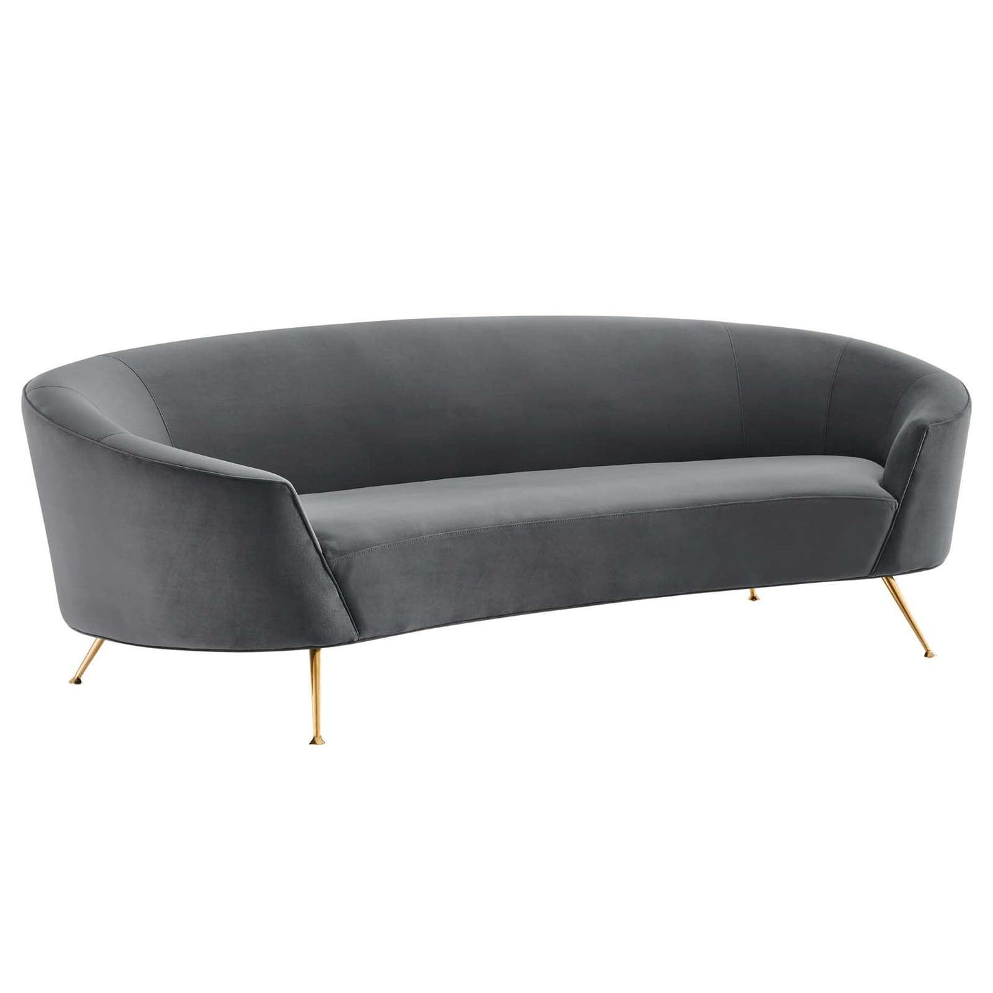 Modway Marchesa Upholstered Performance Velvet Sofa FredCo