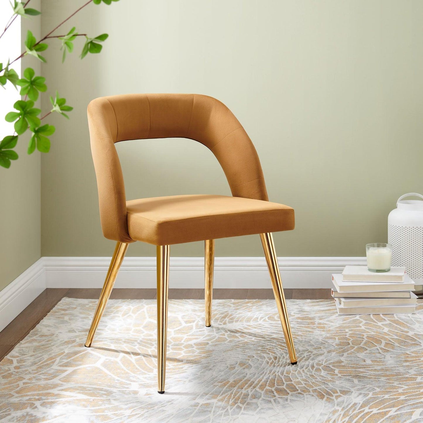 Modway Marciano Performance Velvet Dining Chair FredCo
