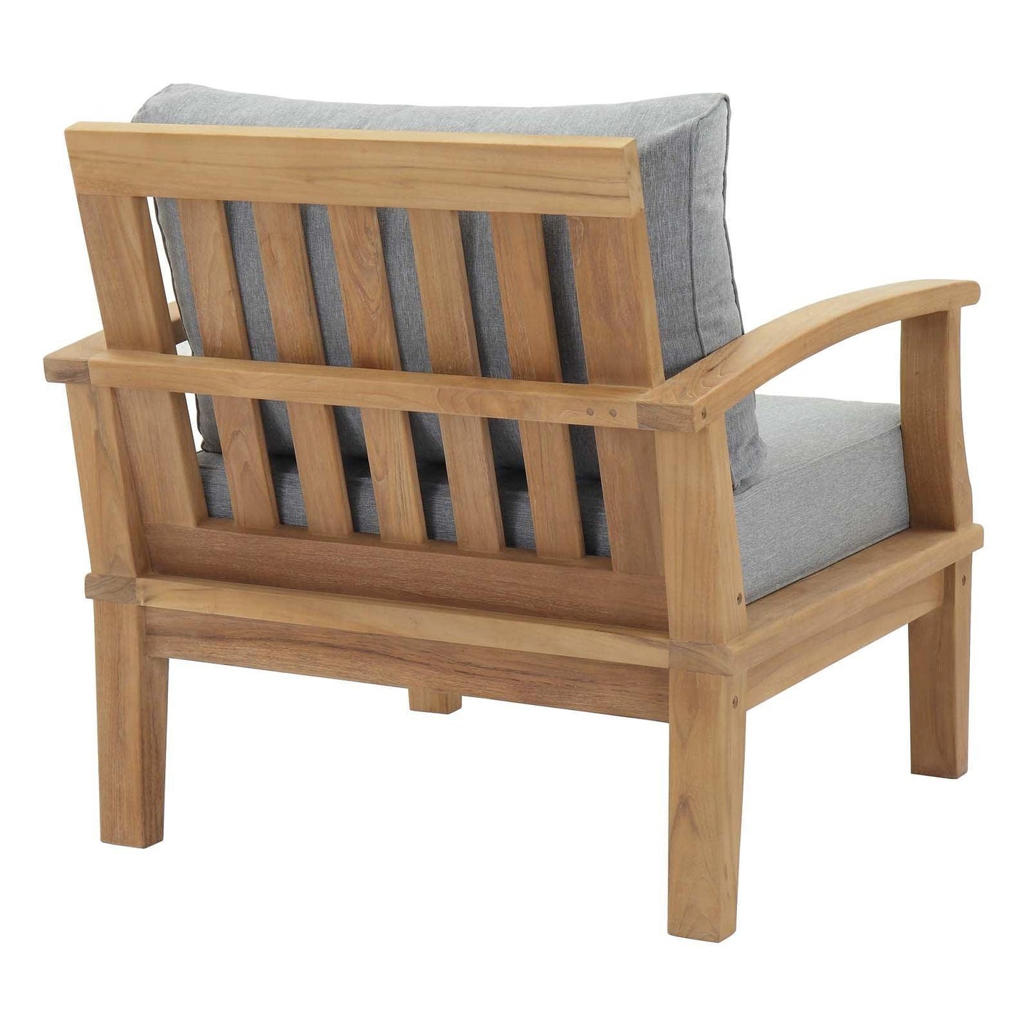 Modway Marina Outdoor Patio Teak Armchair FredCo