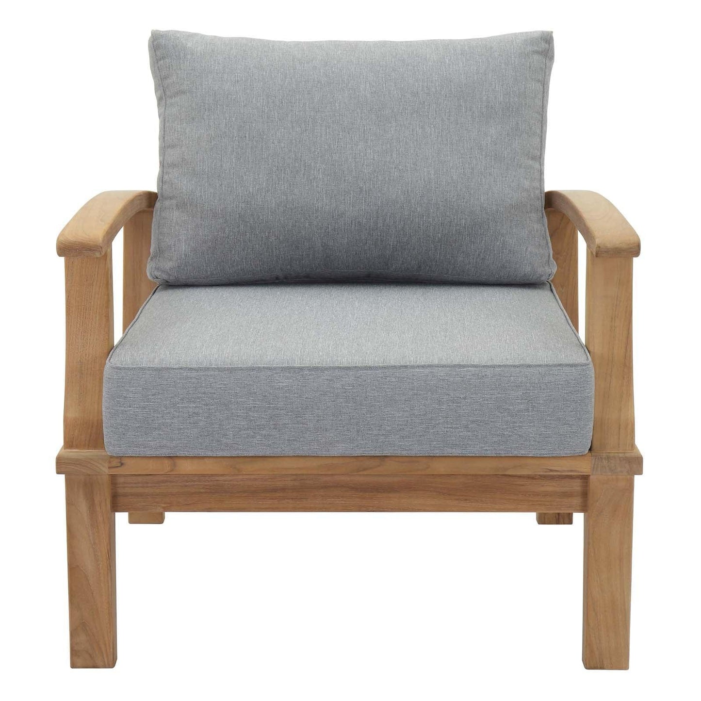 Modway Marina Outdoor Patio Teak Armchair FredCo