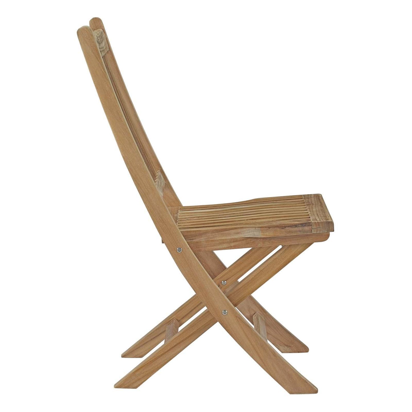 Modway Marina Outdoor Patio Teak Folding Chair FredCo