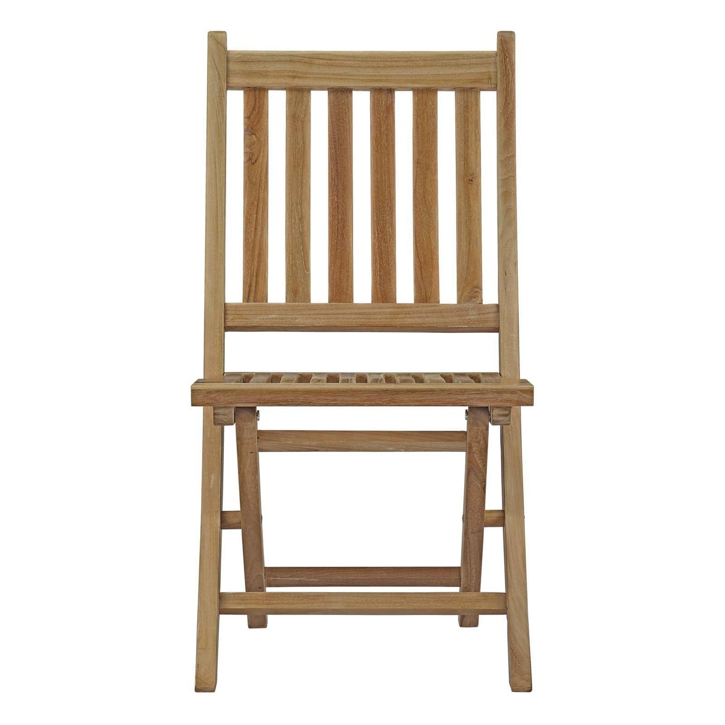 Modway Marina Outdoor Patio Teak Folding Chair FredCo