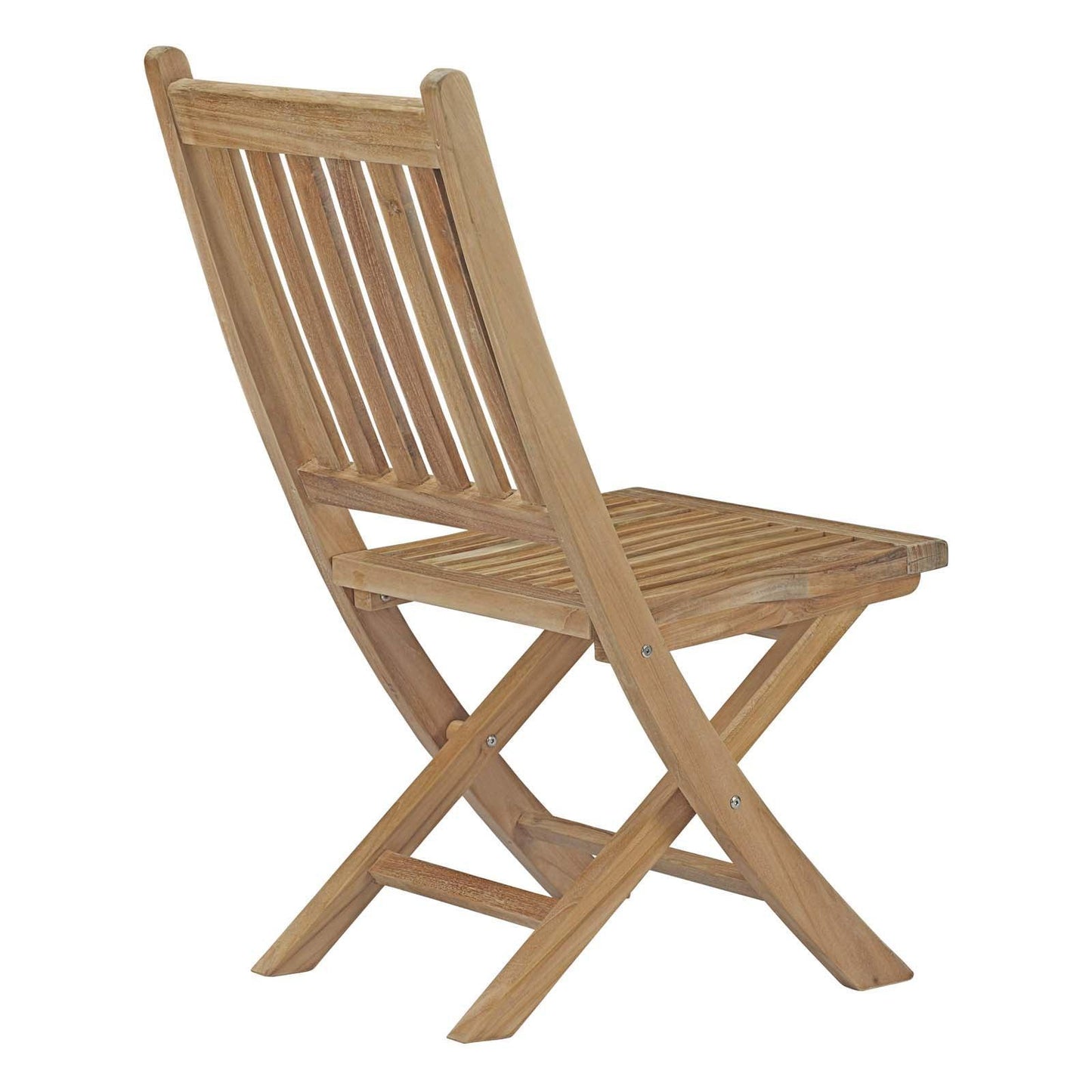 Modway Marina Outdoor Patio Teak Folding Chair FredCo