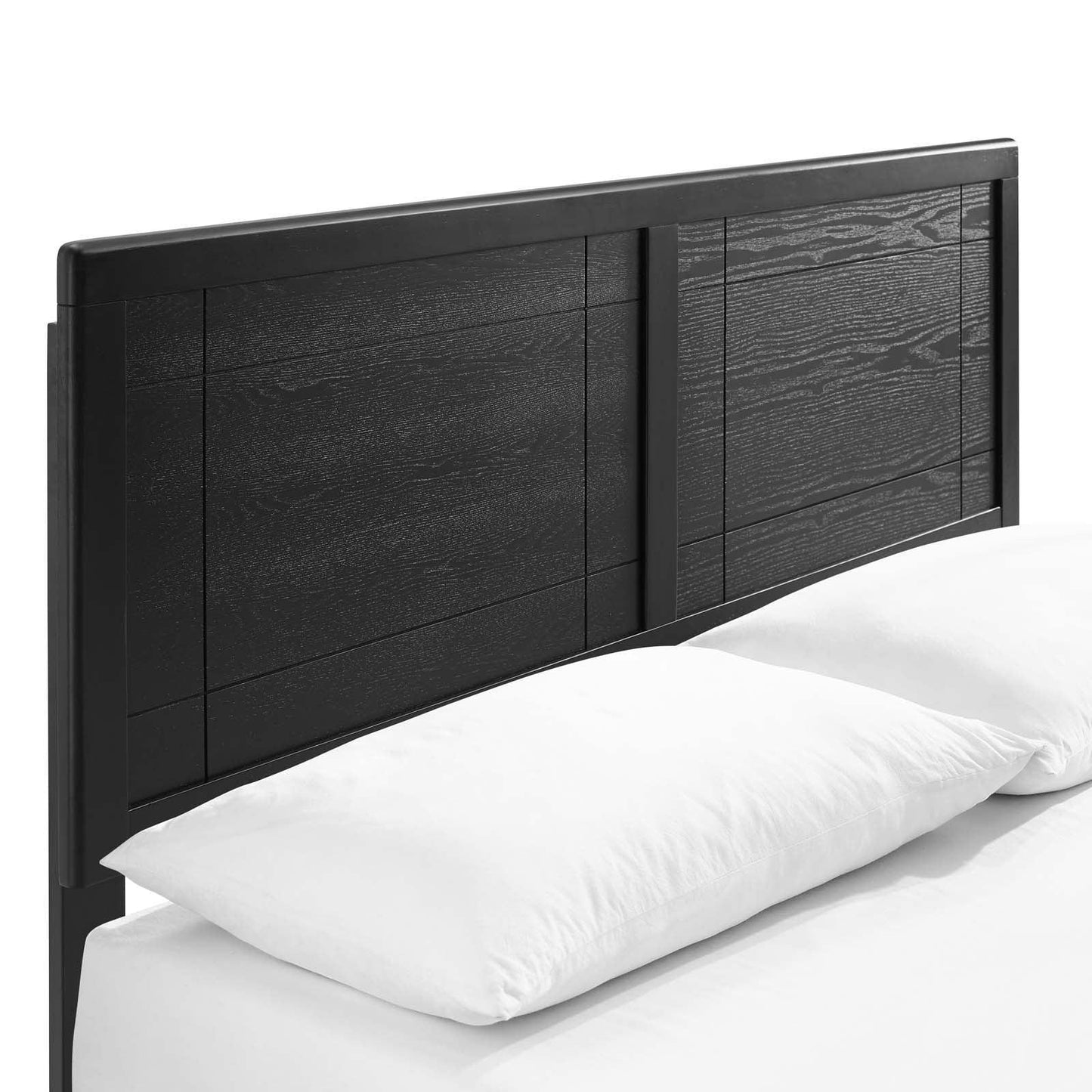 Modway Marlee King Wood Platform Bed With Angular Frame FredCo