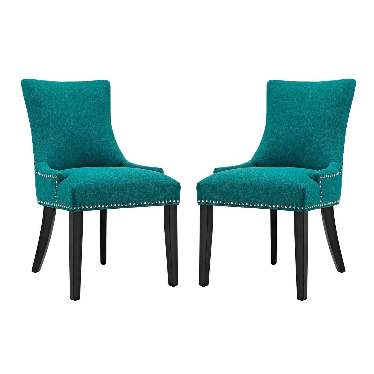 Modway Marquis Dining Side Chair Fabric Set of 2 FredCo