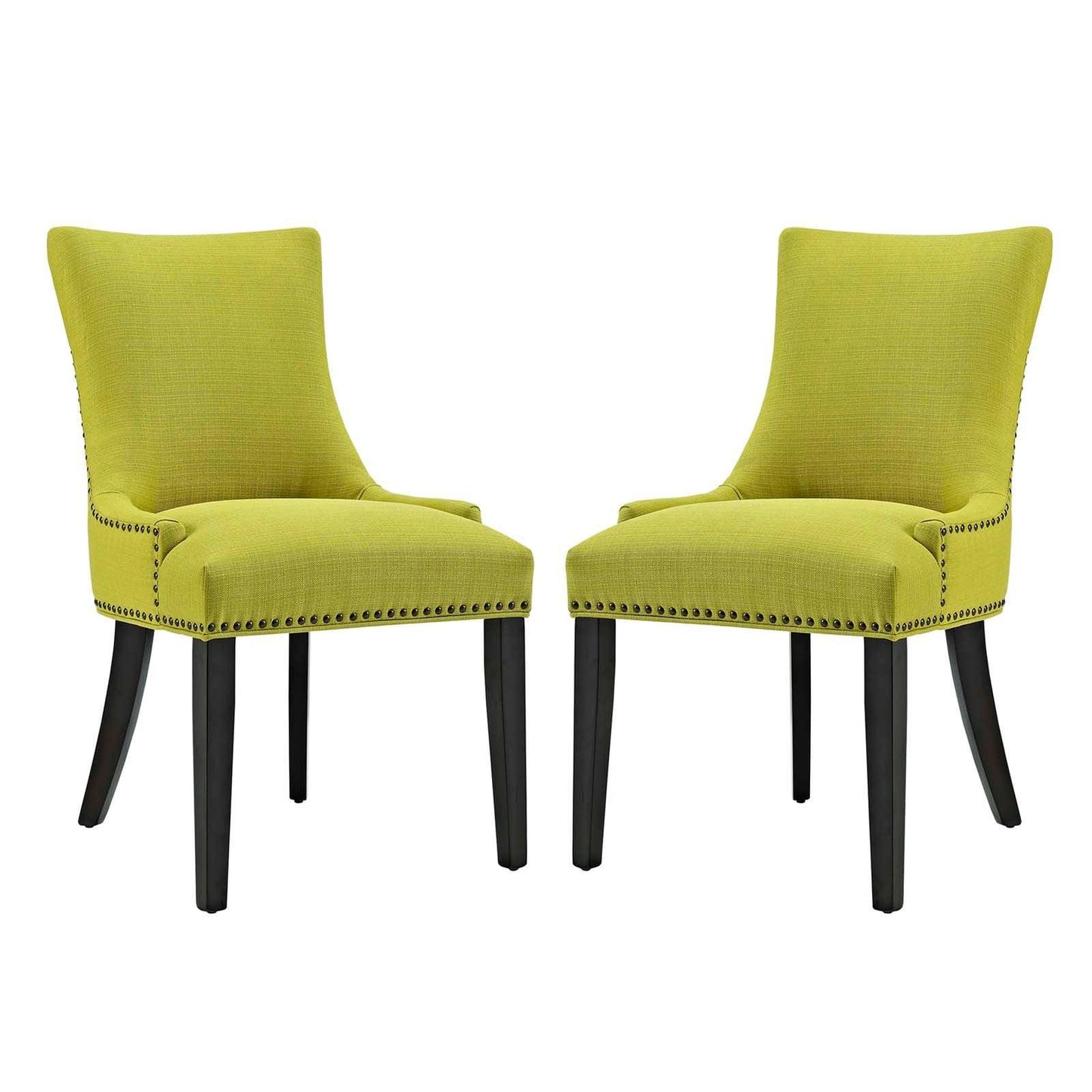 Modway Marquis Dining Side Chair Fabric Set of 2 FredCo