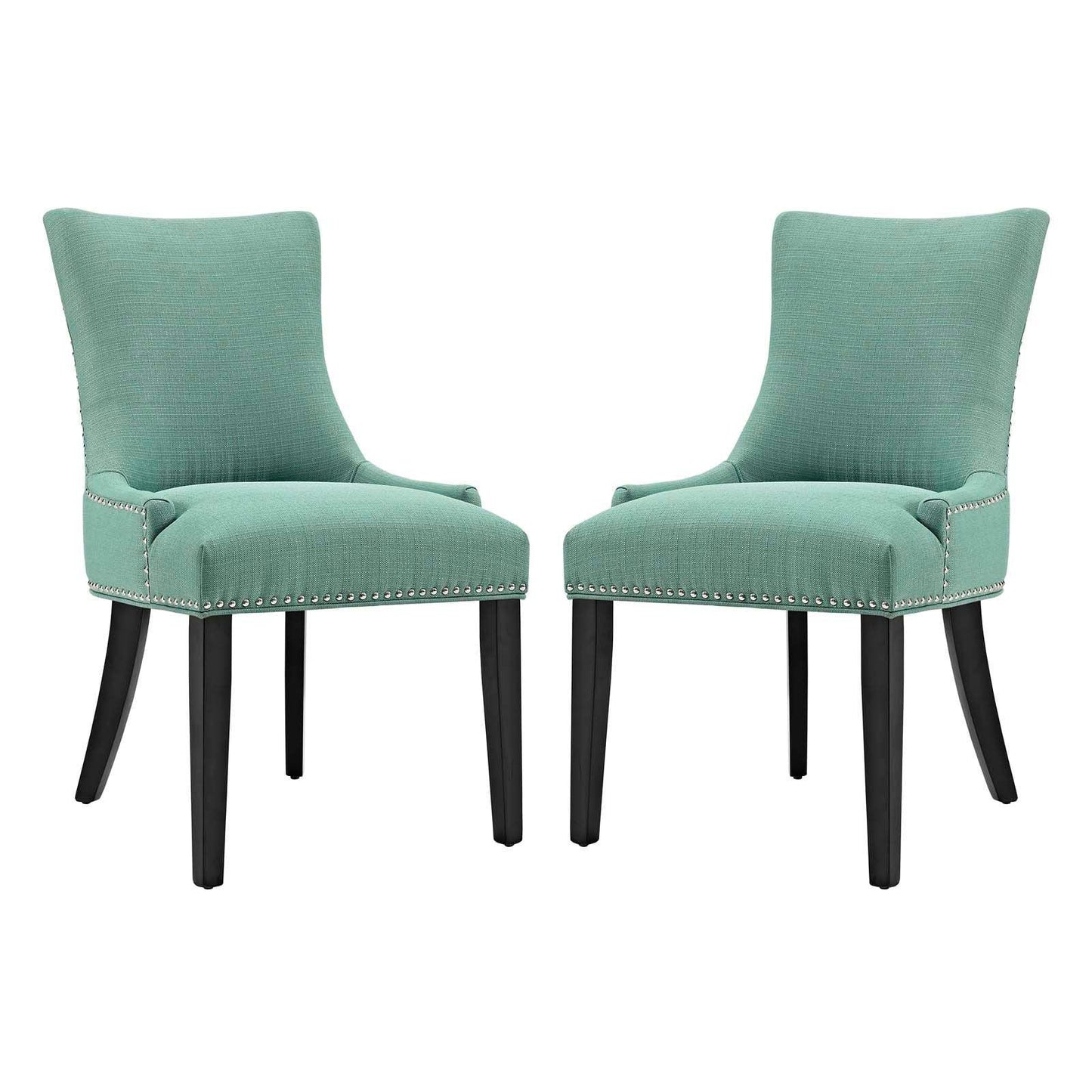 Modway Marquis Dining Side Chair Fabric Set of 2 FredCo
