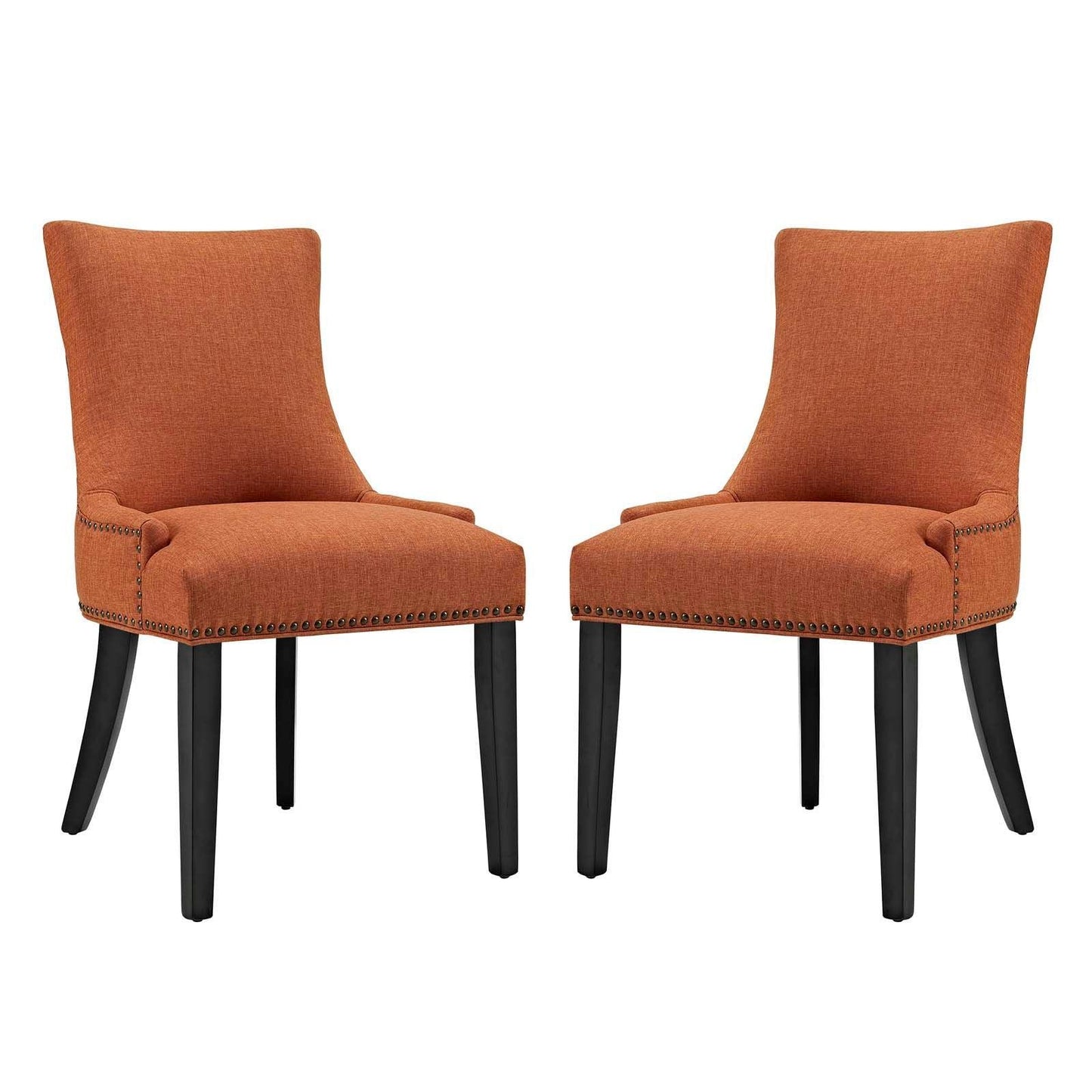 Modway Marquis Dining Side Chair Fabric Set of 2 FredCo